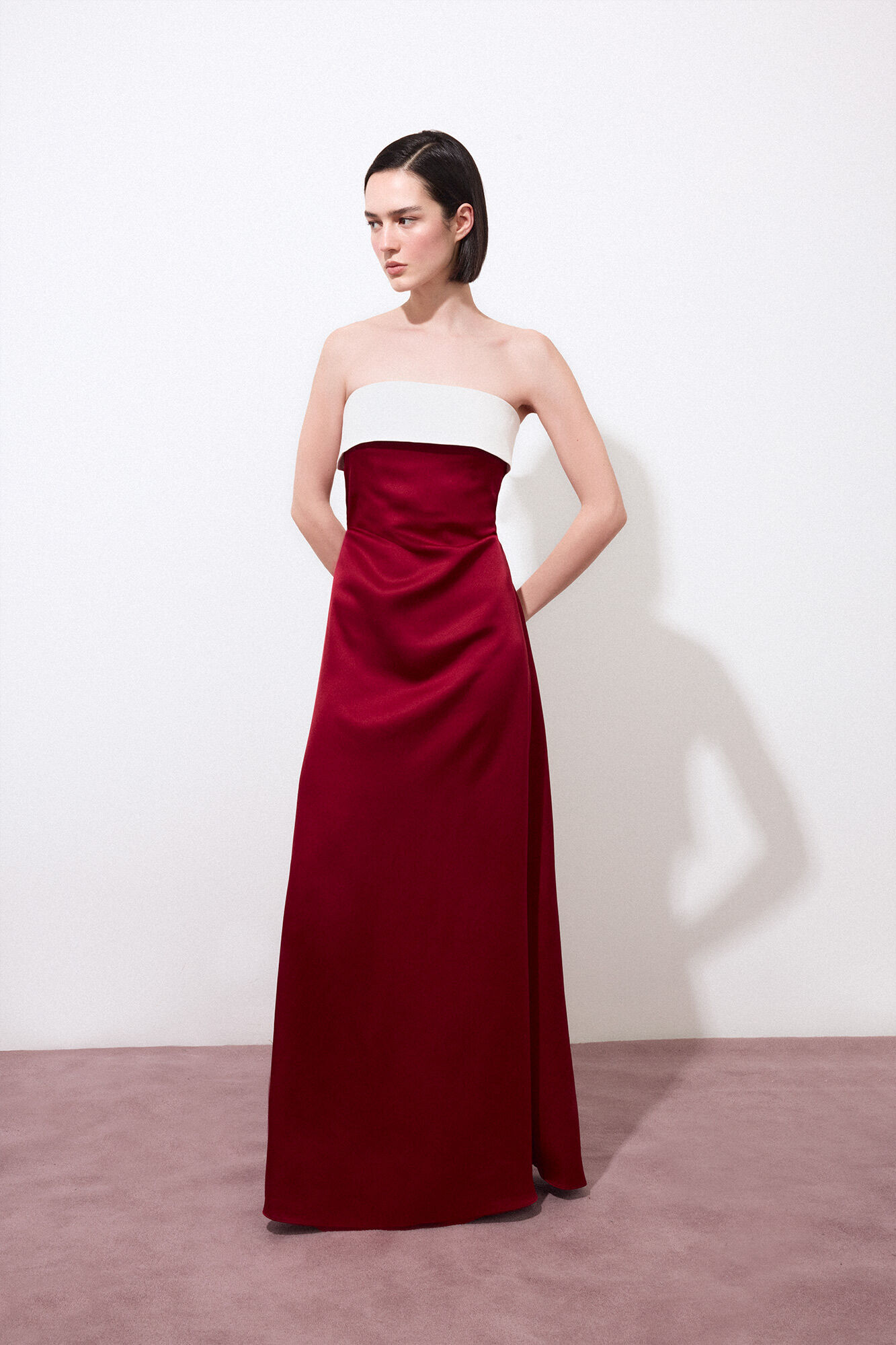 Pedro del Hierro Long strapless dress