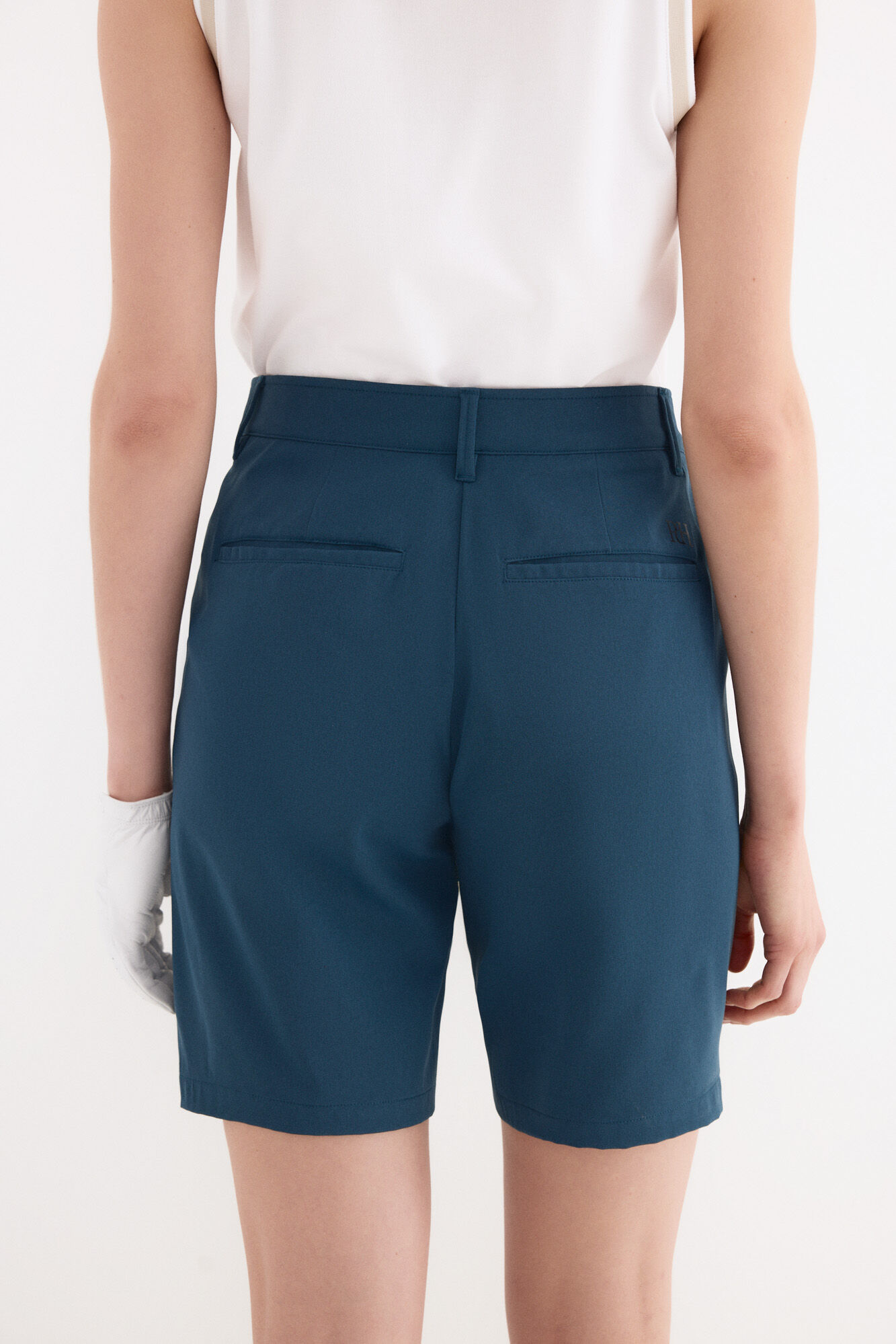 Pedro del Hierro Bermuda t&eacute;cnica Azul