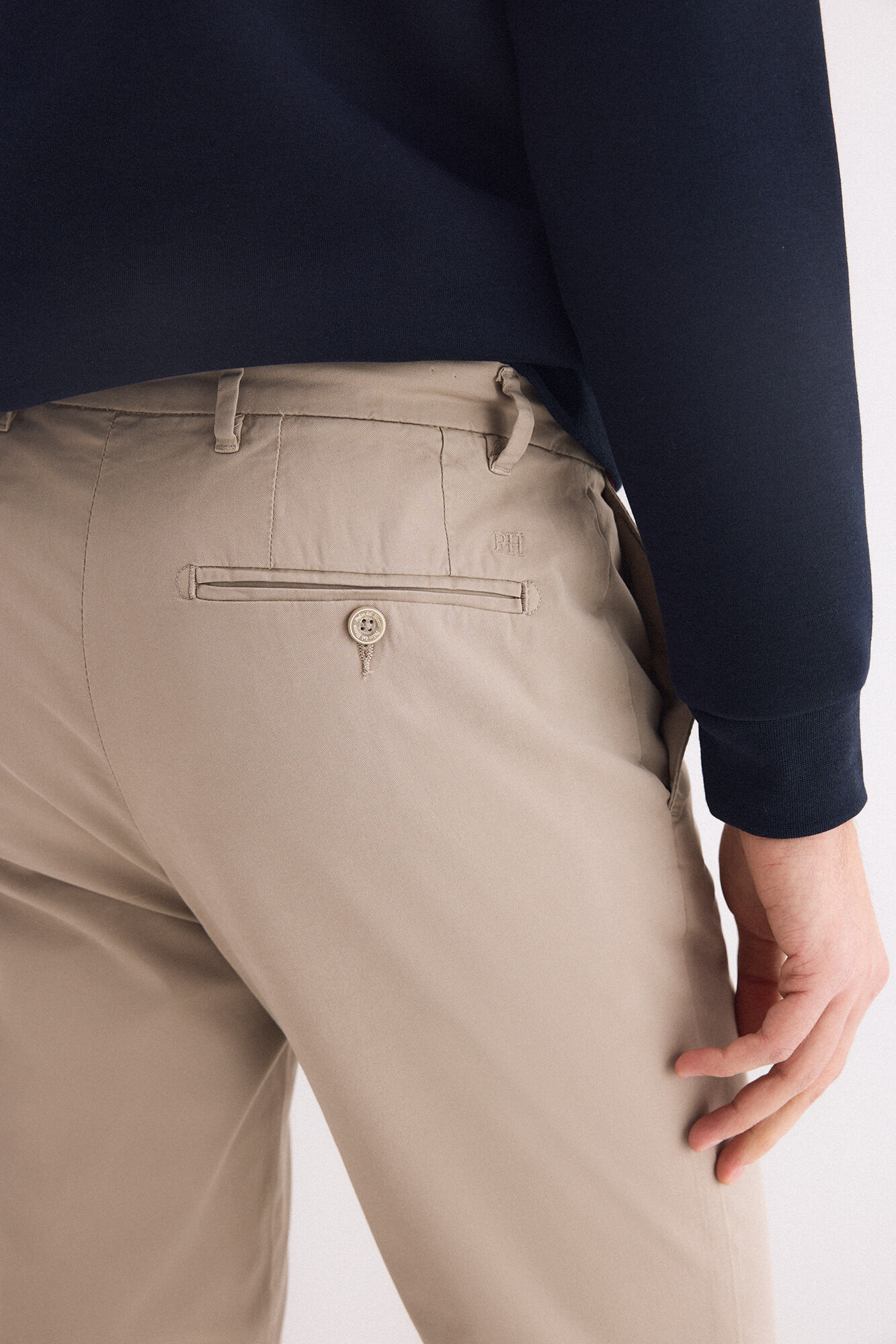 Pedro del Hierro Slim fit chinos Grey