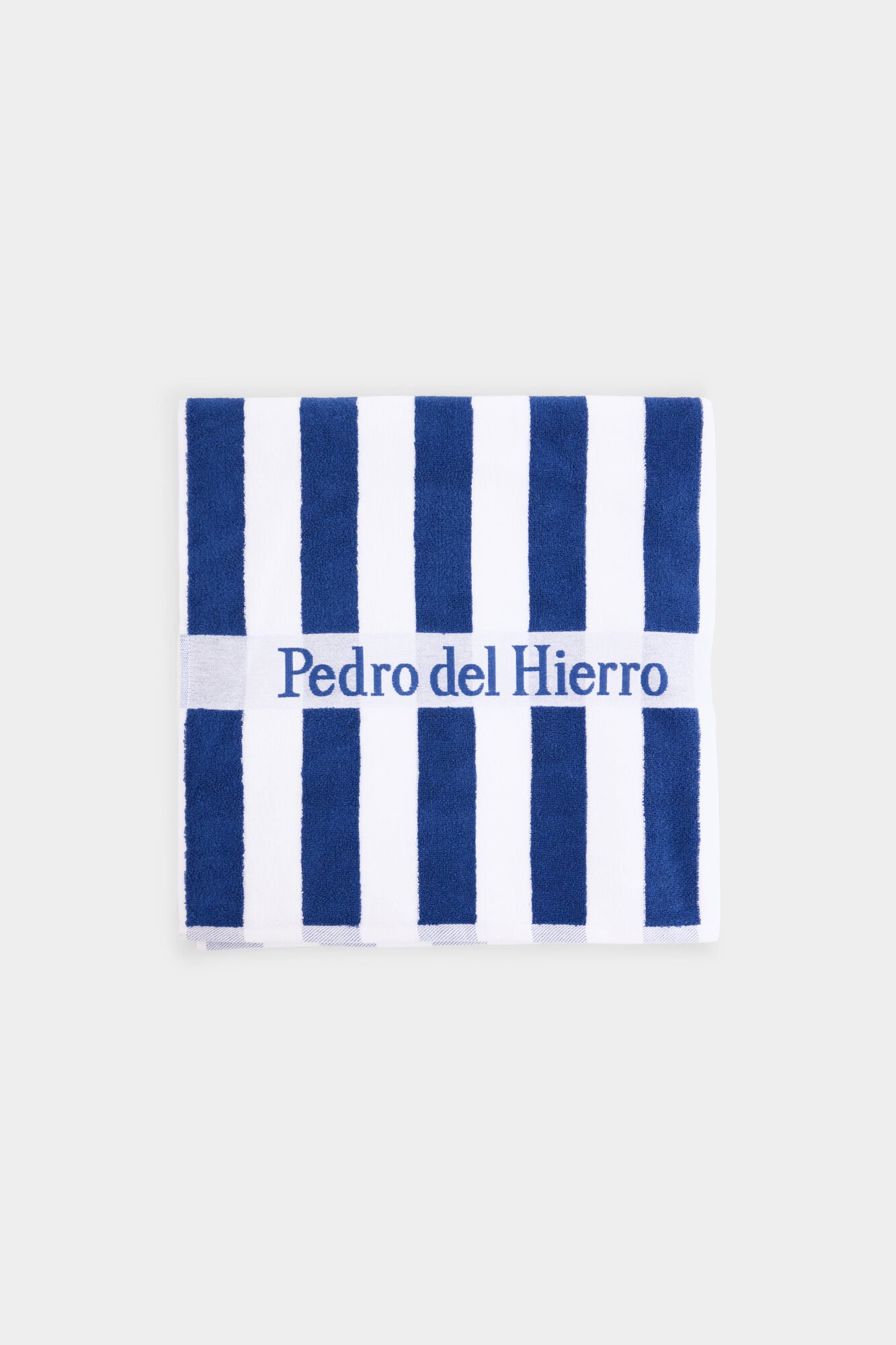 Pedro del Hierro Striped beach towel