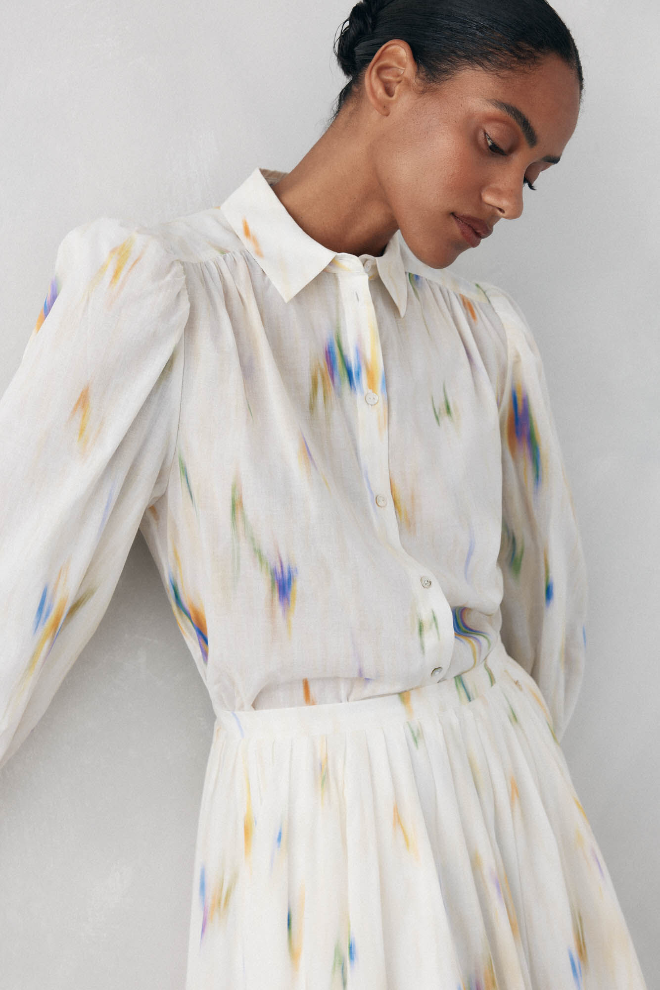 Pedro del Hierro Loose printed blouse Several