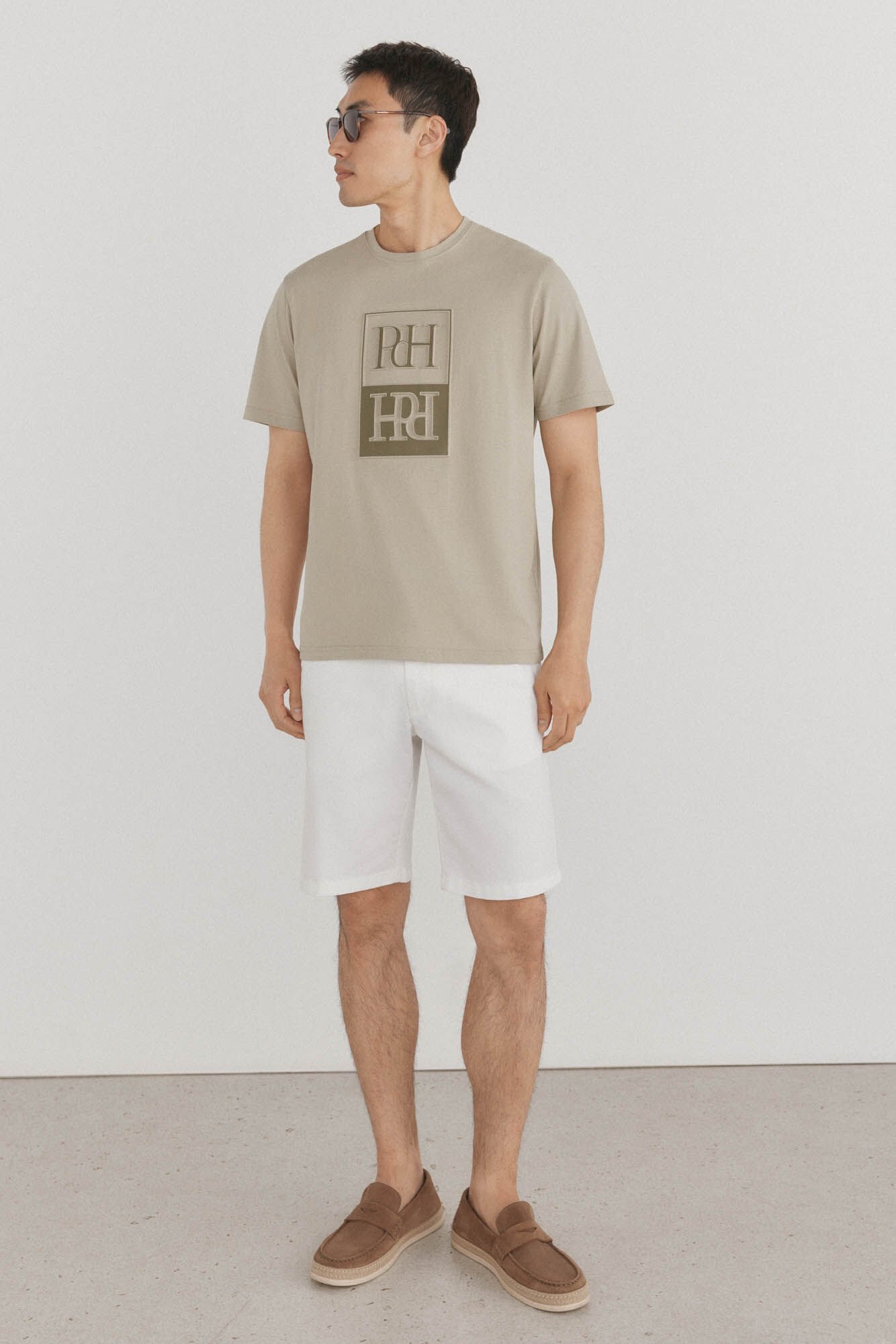 Pedro del Hierro Relief logo T-shirt