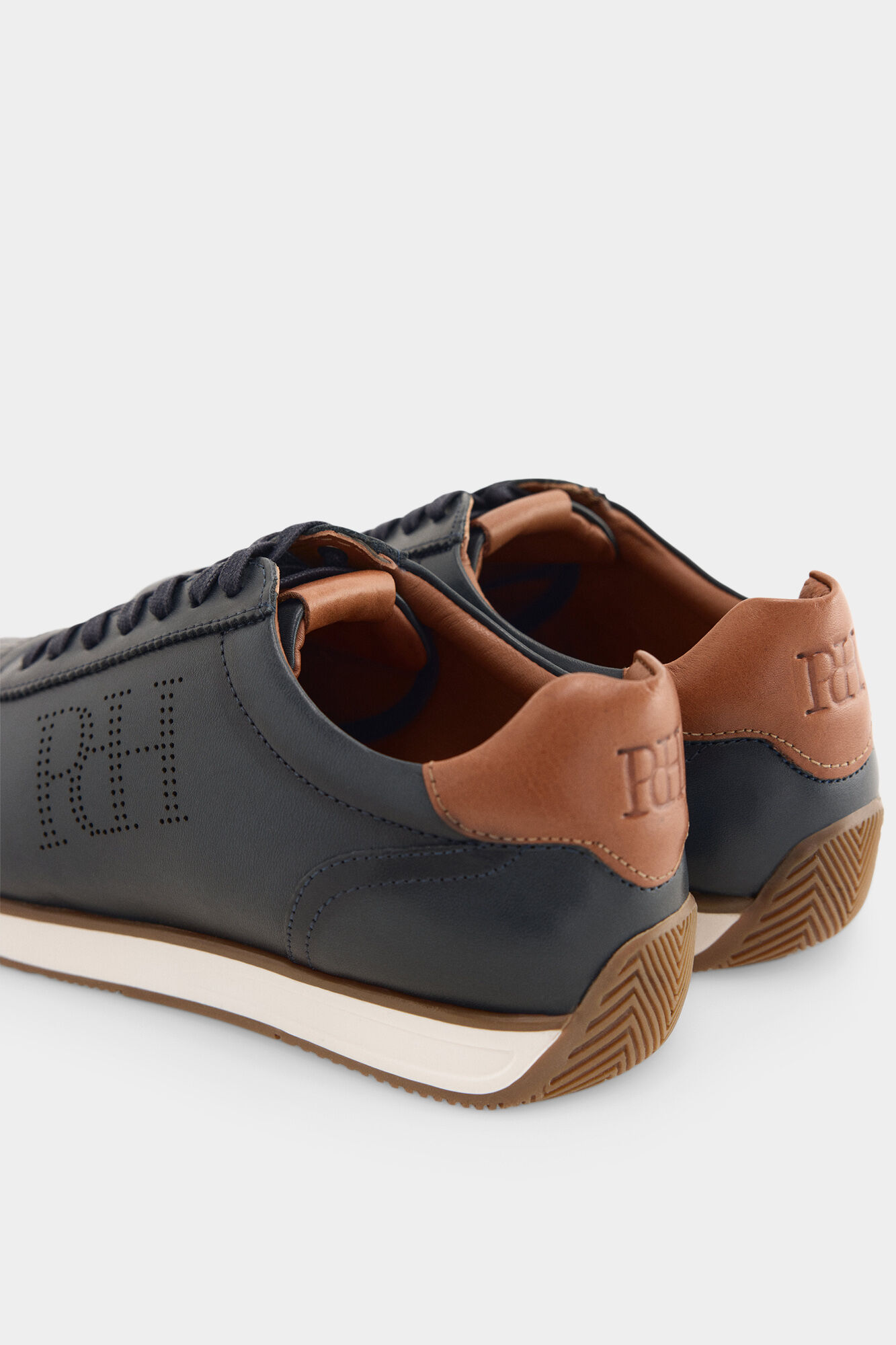 Pedro del Hierro Iconic rubber-soled sneaker Blue