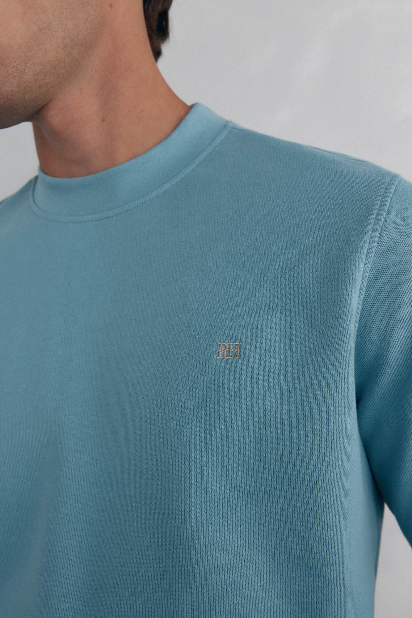 Pedro del Hierro Crew-neck sweatshirt Blue