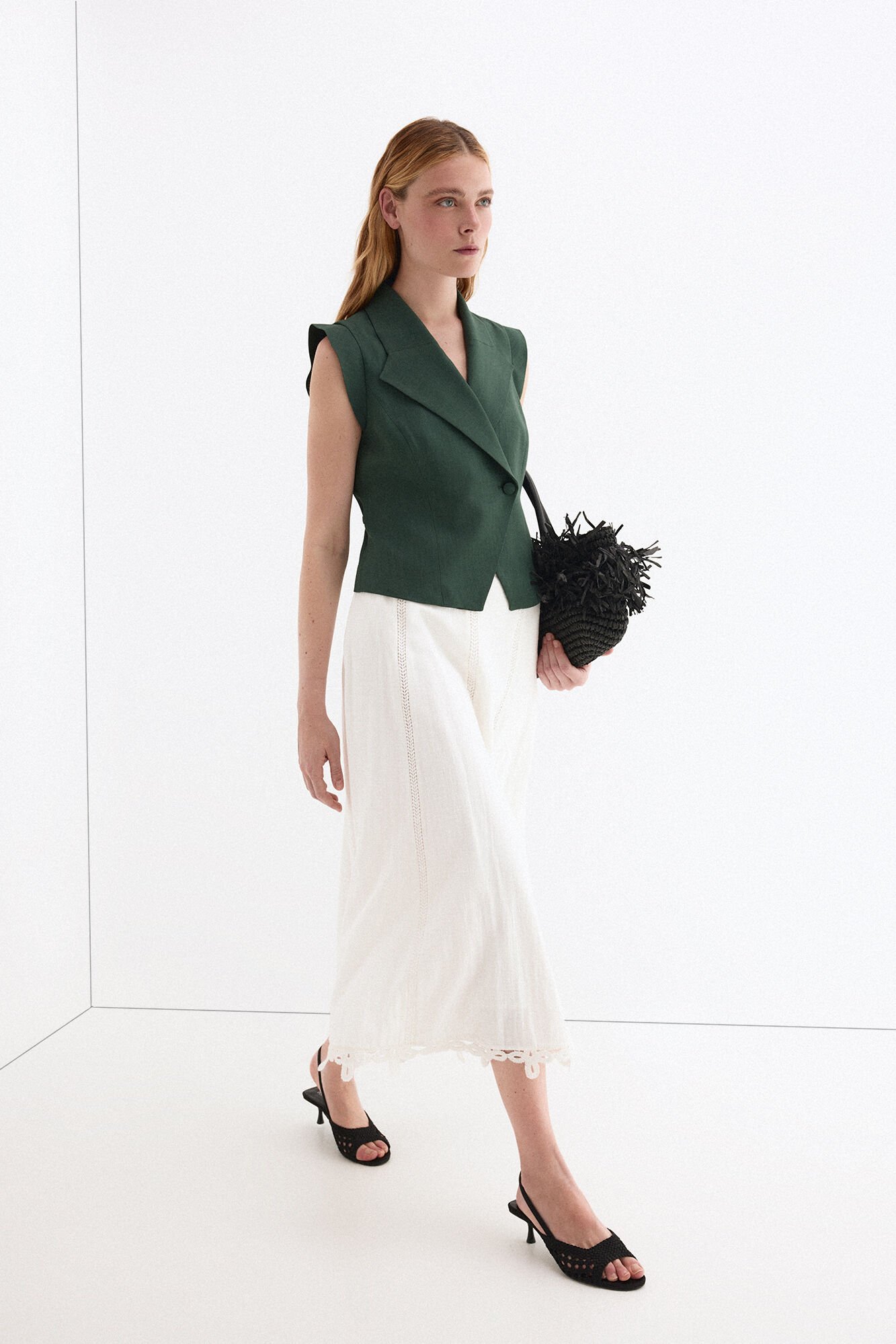 Pedro del Hierro Double-breasted gilet