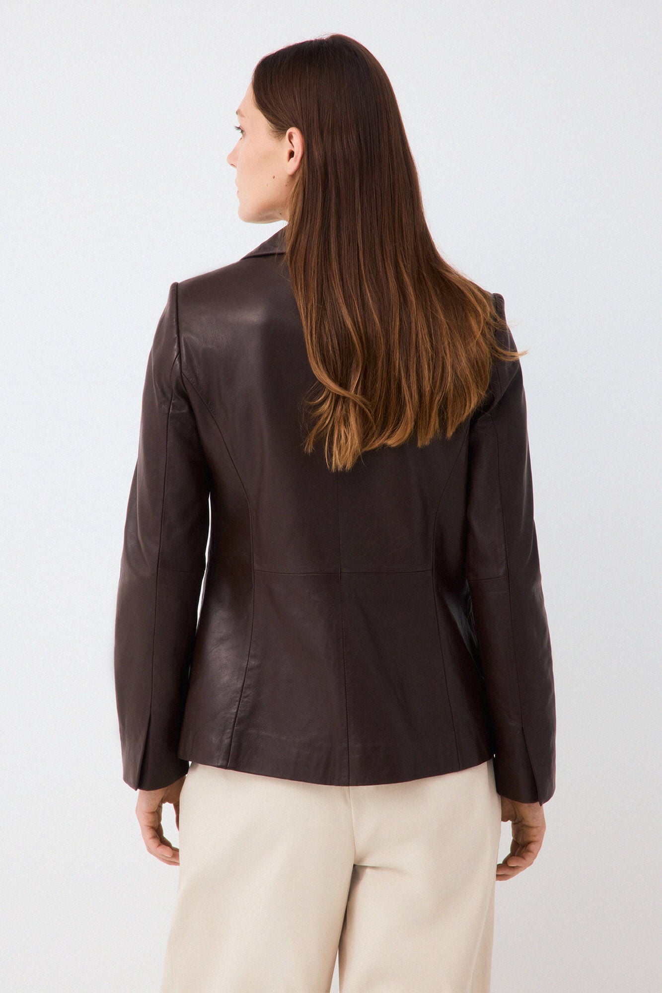 Pedro del Hierro Suede bomber jacket Brown