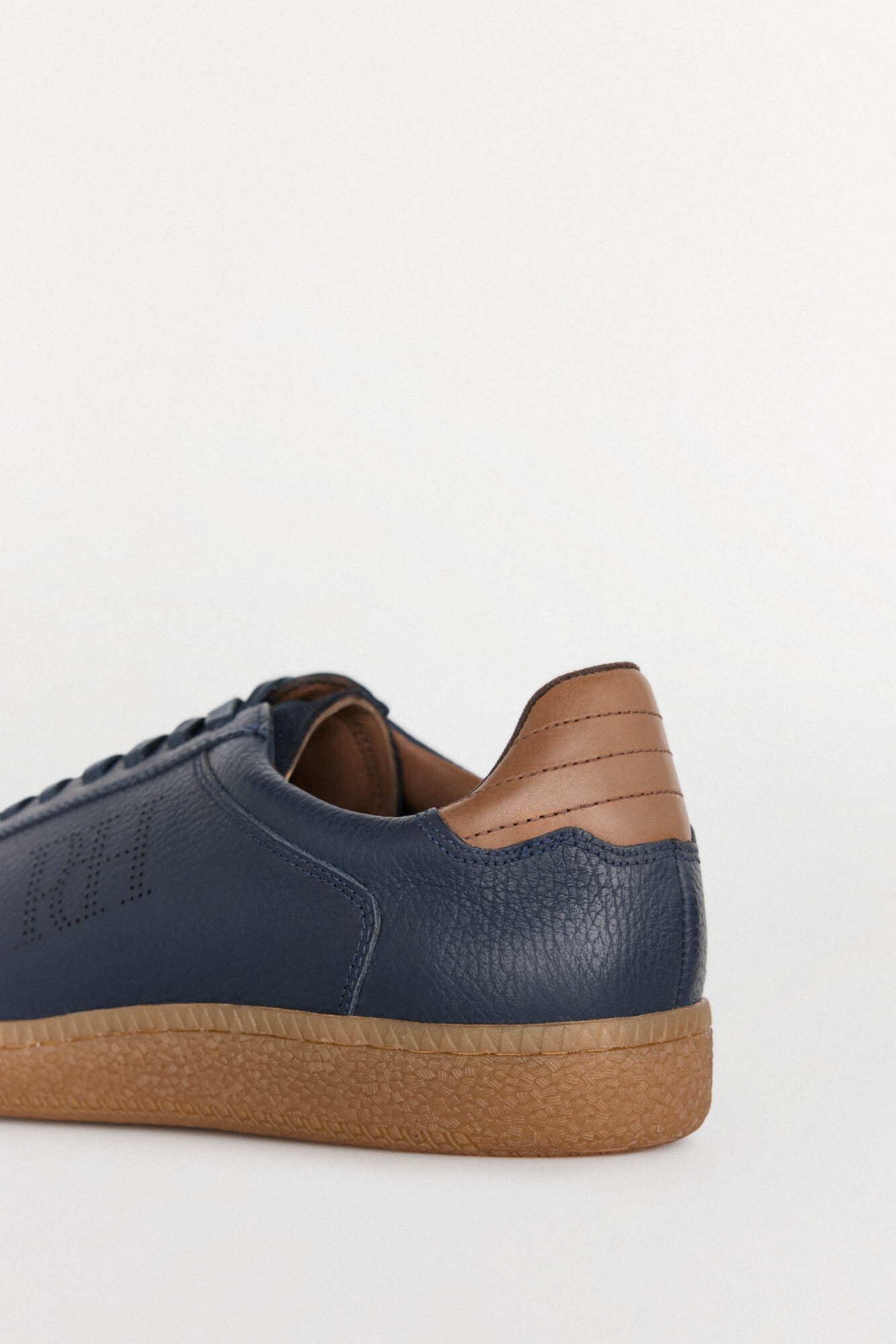 Pedro del Hierro leather sneaker Blue