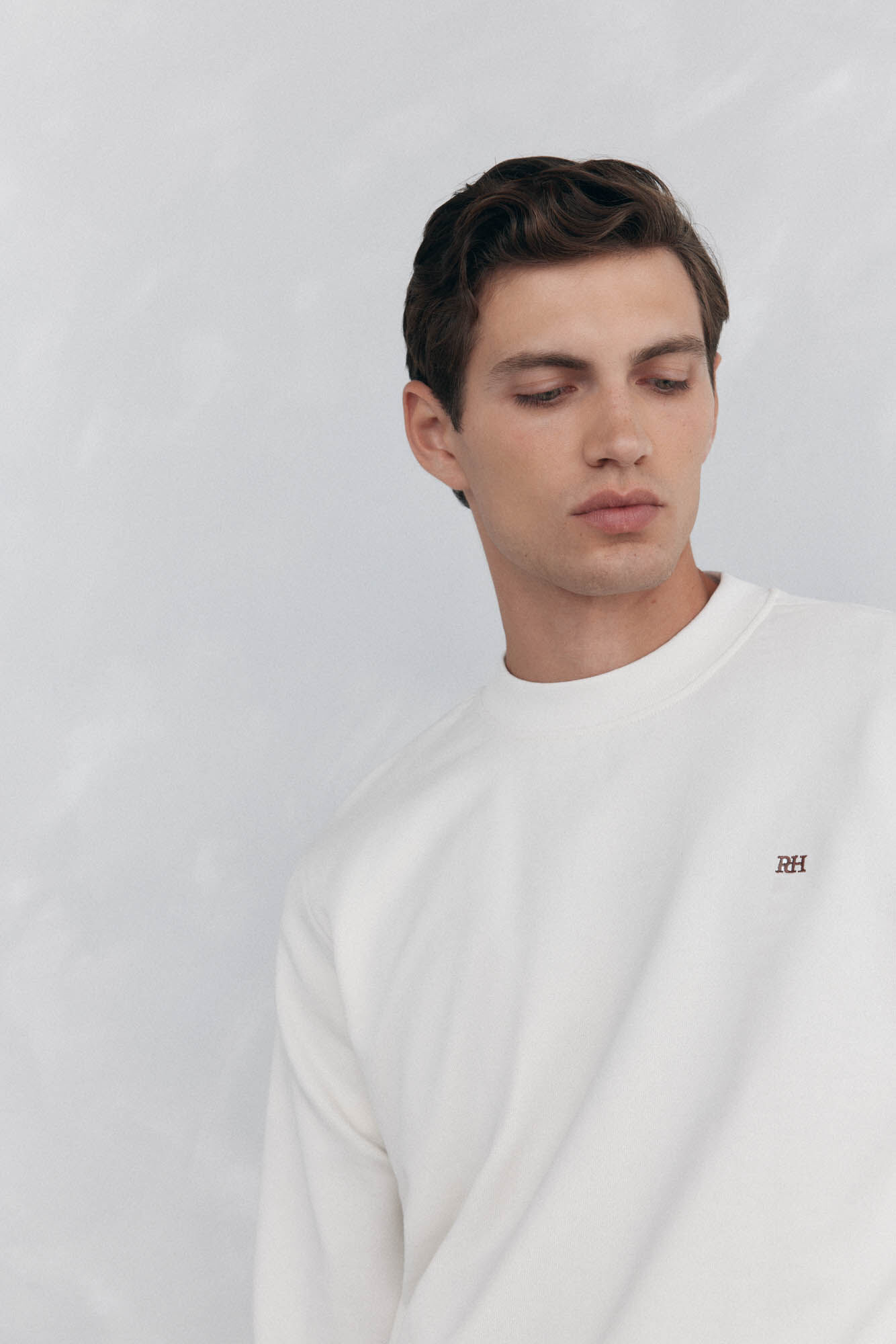 Pedro del Hierro Crew-neck sweatshirt White