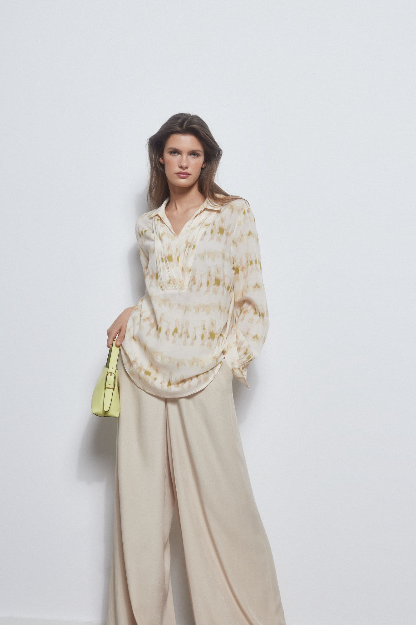 Pedro del Hierro Printed blouson Green