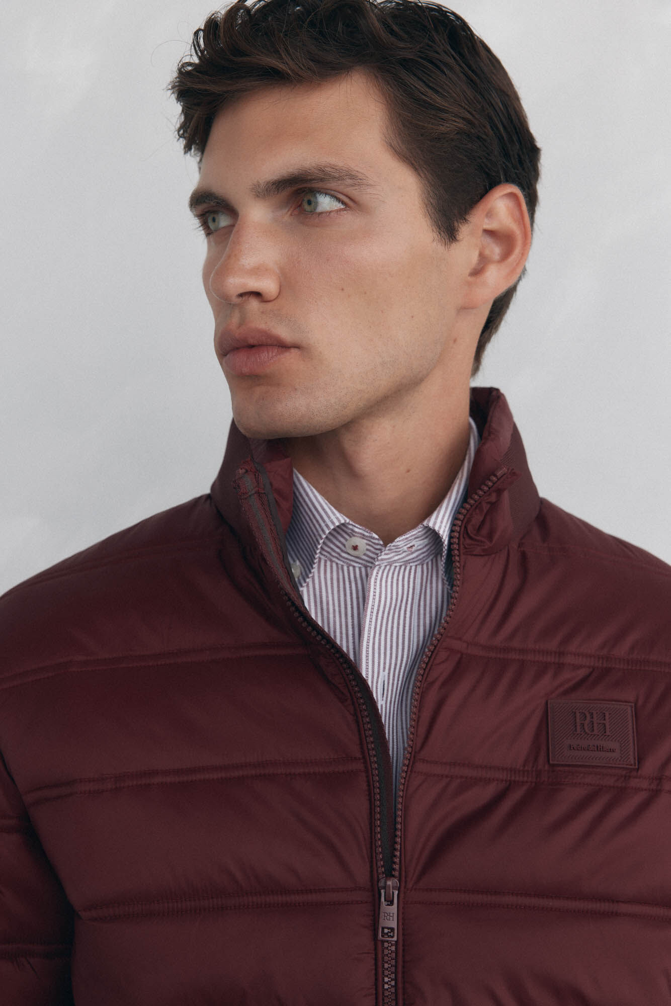 Pedro del Hierro Cazadora acolchada ultralight Burdeos