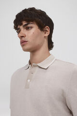 Pedro del Hierro Polo de estructura Beige