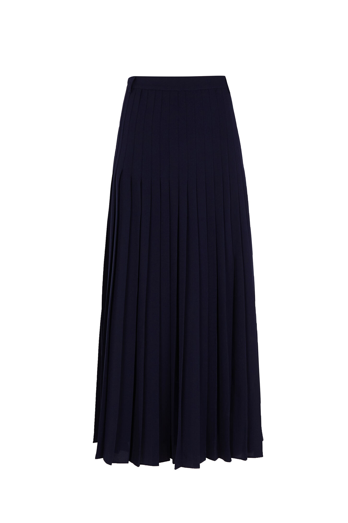 Pedro del Hierro Pleated skirt Blue