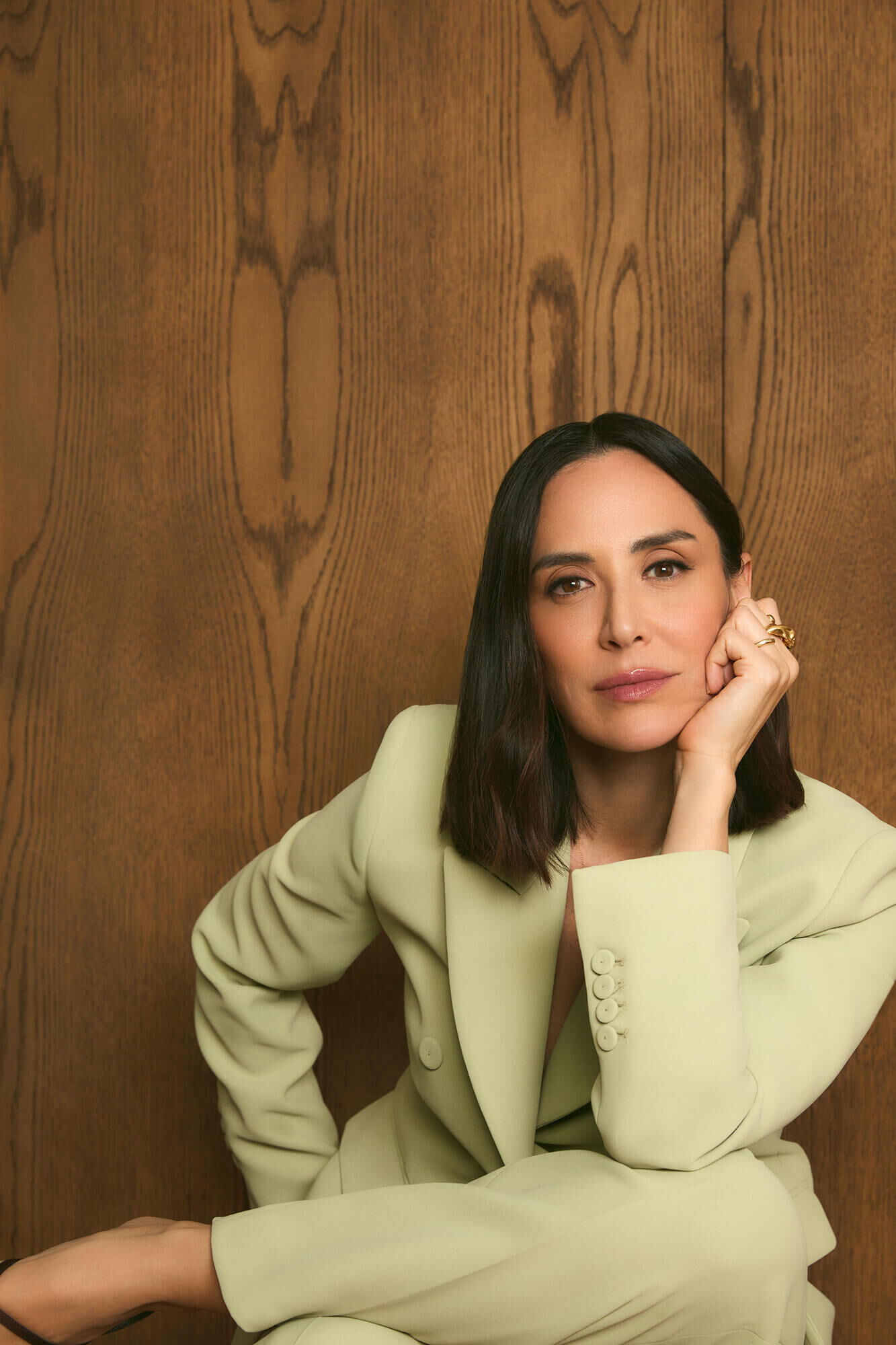 TFP by Tamara Falc&oacute; Double-breasted blazer