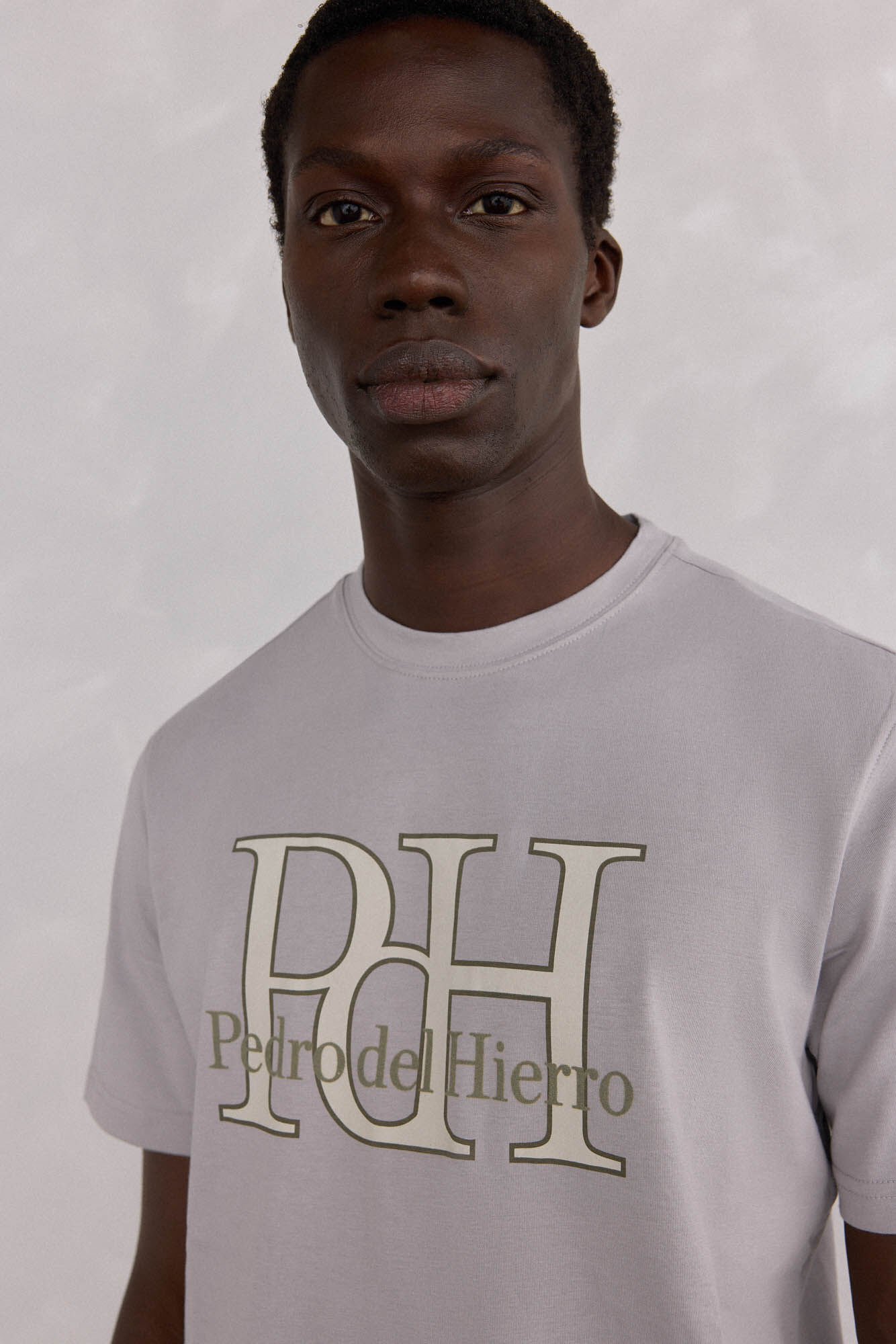 Pedro del Hierro T-shirt logo Cizento