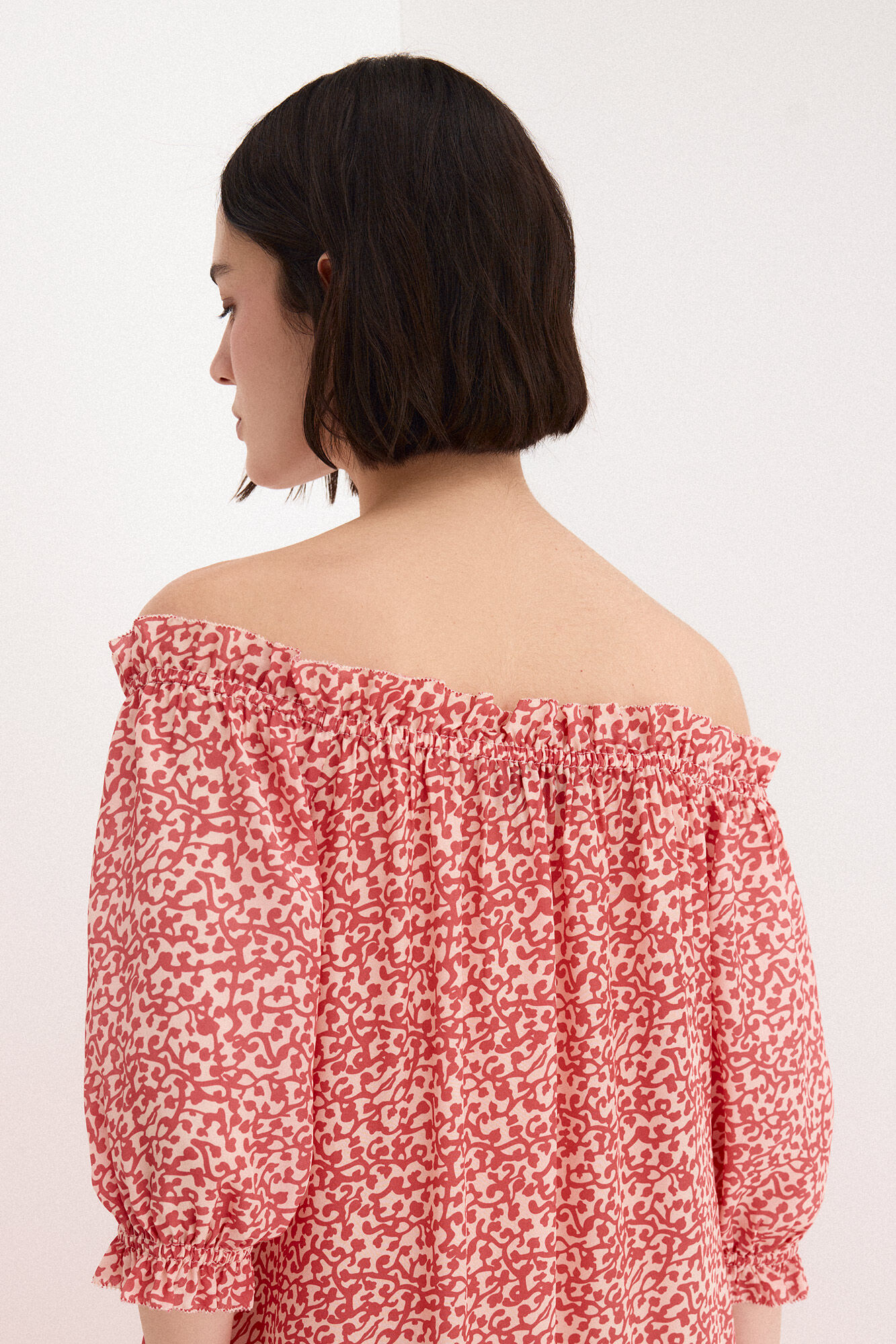 TFP by Tamara Falc&oacute; Contrast tie dress Red