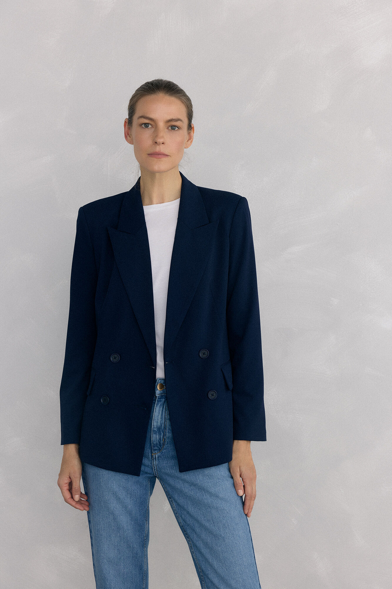Pedro del Hierro Blazer doble botonadura Blue