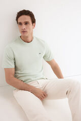 Pedro del Hierro Basic T-shirt Blue