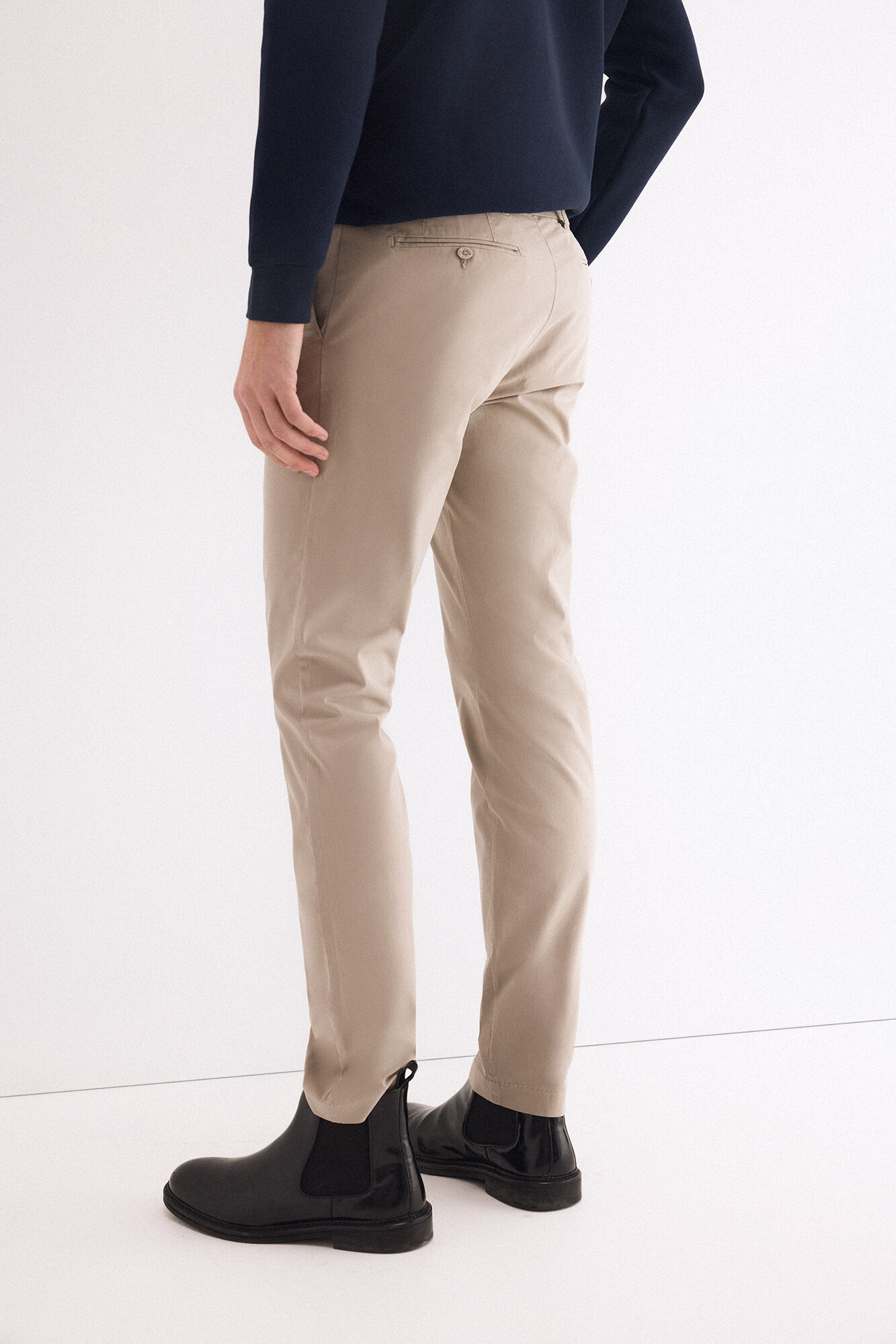 Pedro del Hierro Slim fit chinos Grey