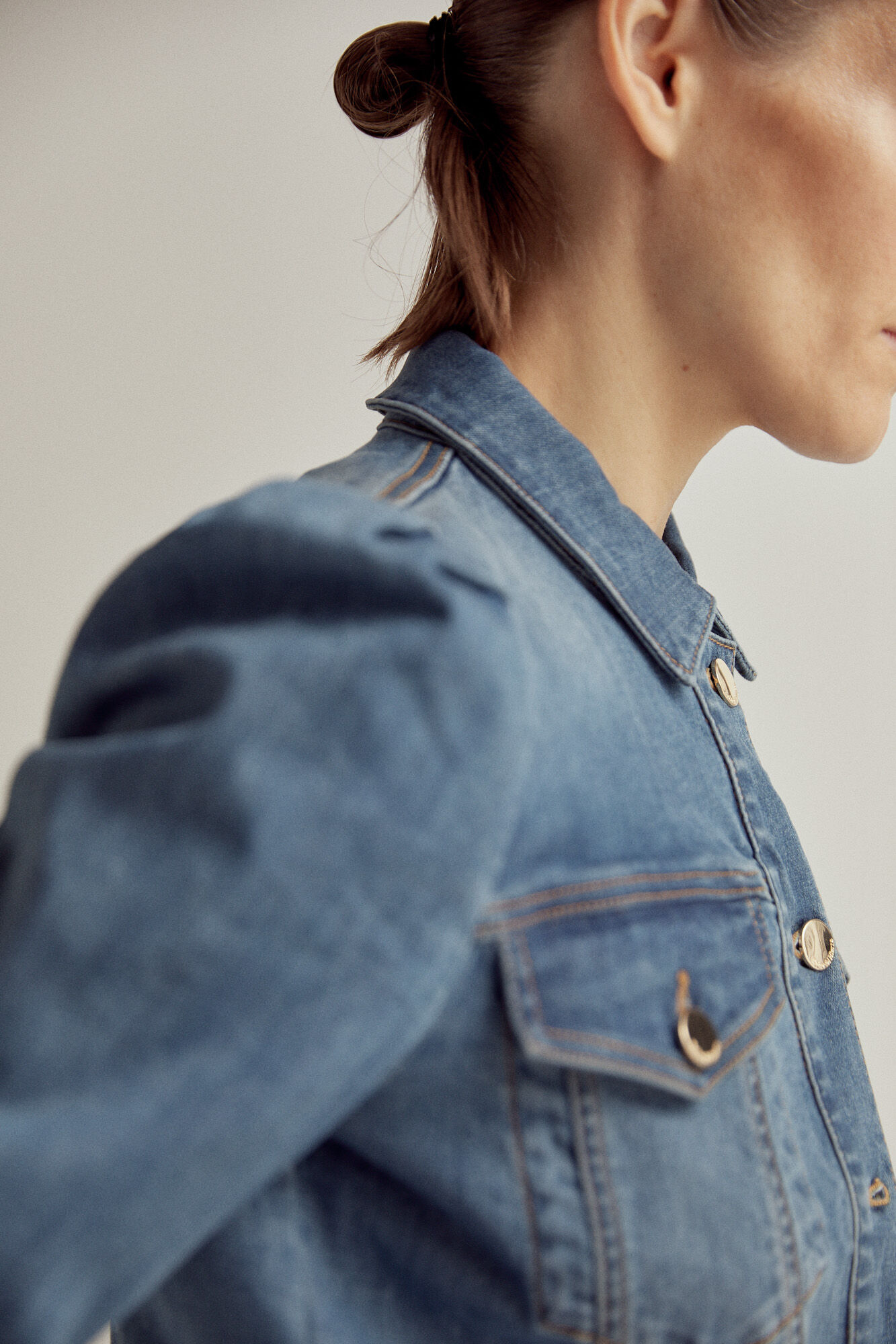 Pedro del Hierro Cazadora vaquera Azul