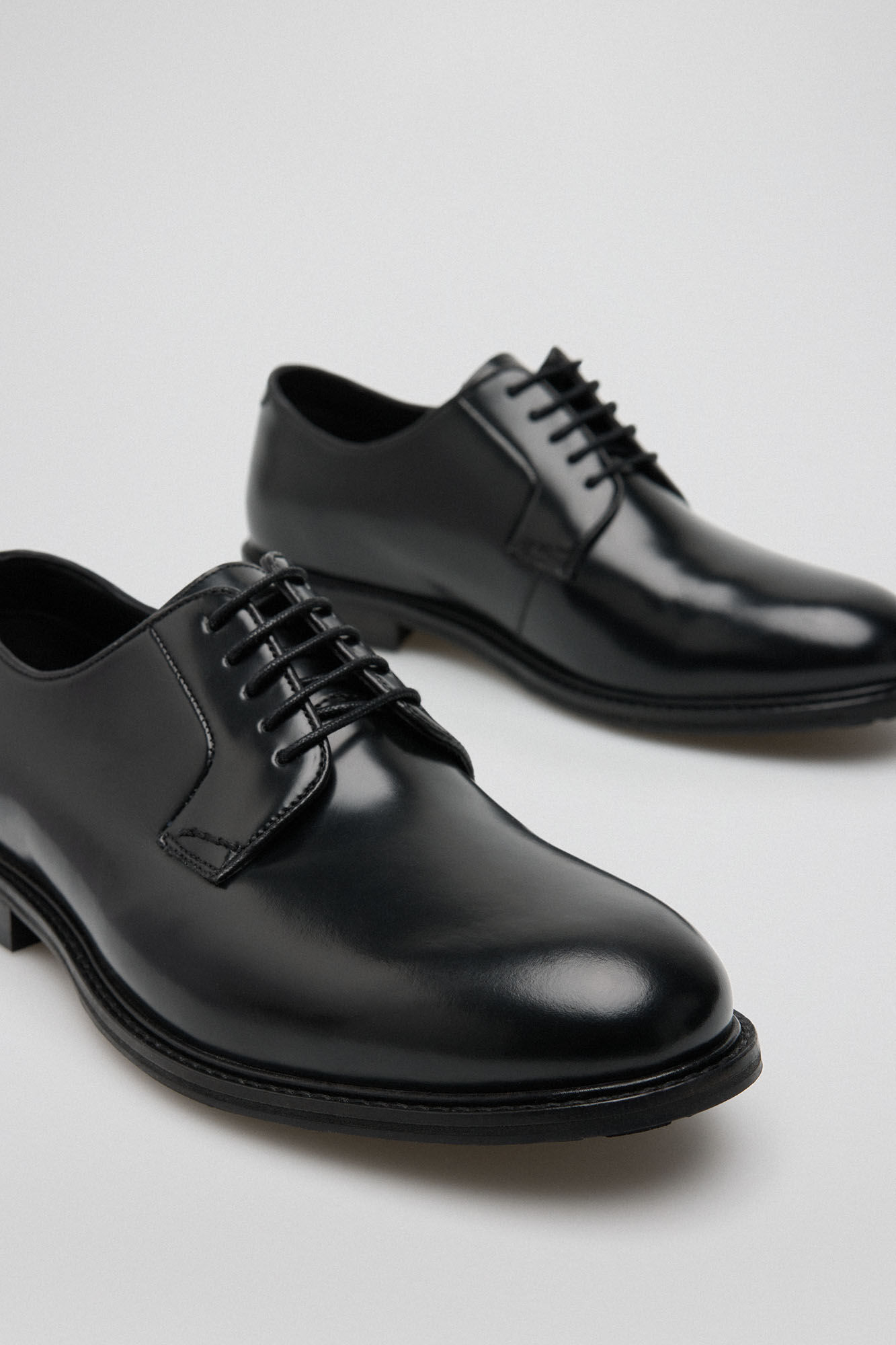 Pedro del Hierro Sapato cord&otilde;es Preto