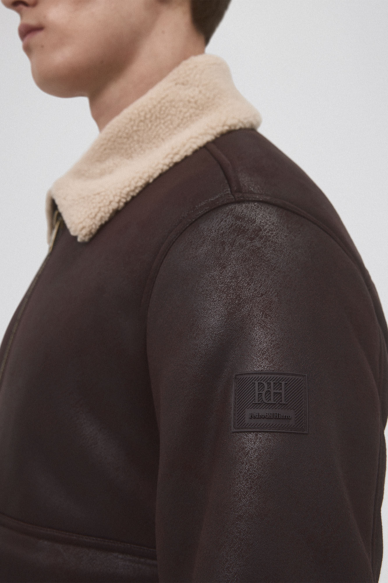Pedro del Hierro Double-sided jacket Brown