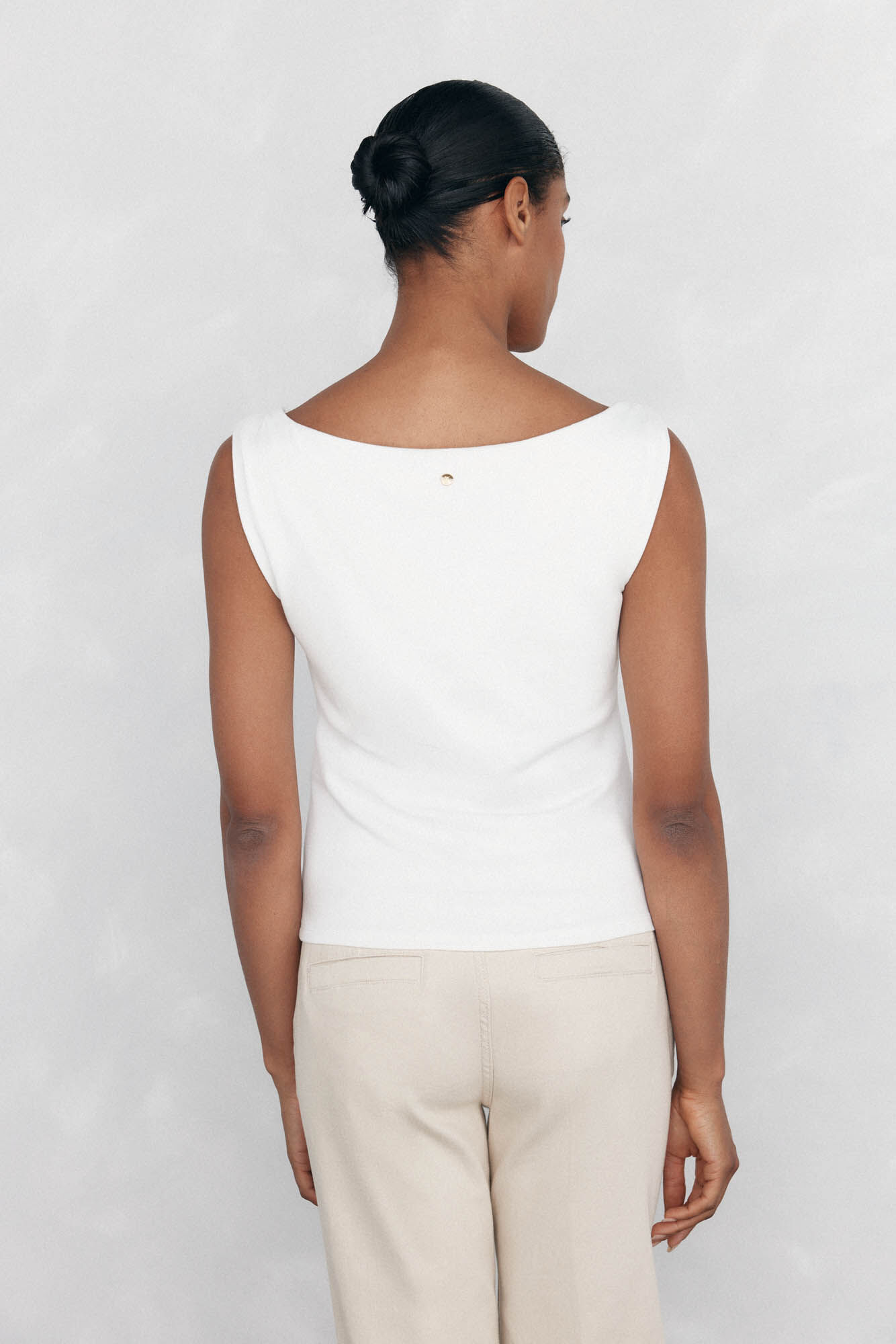 Pedro del Hierro Plain tank top White