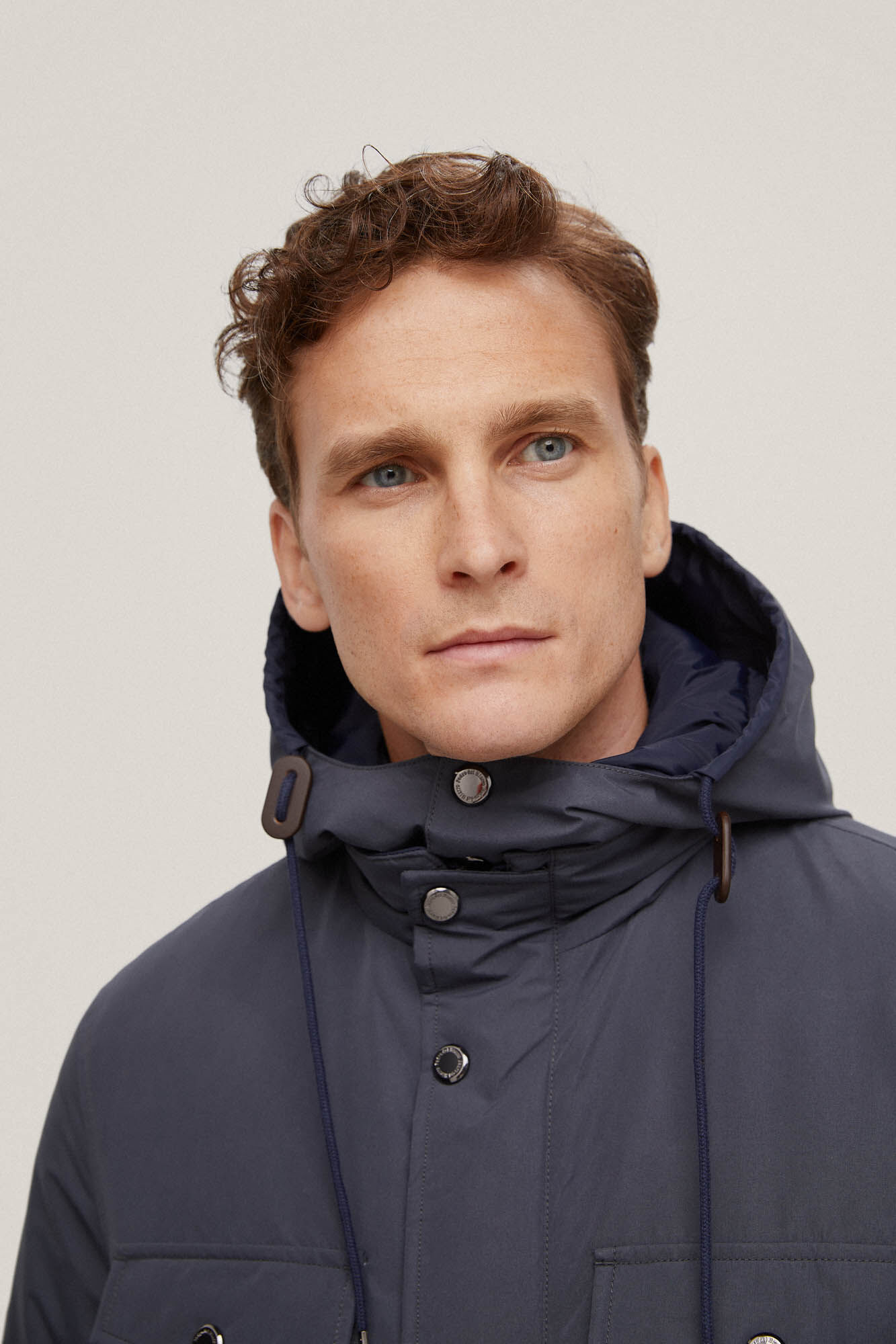 Pedro del Hierro Chaqueta reversible Cizento