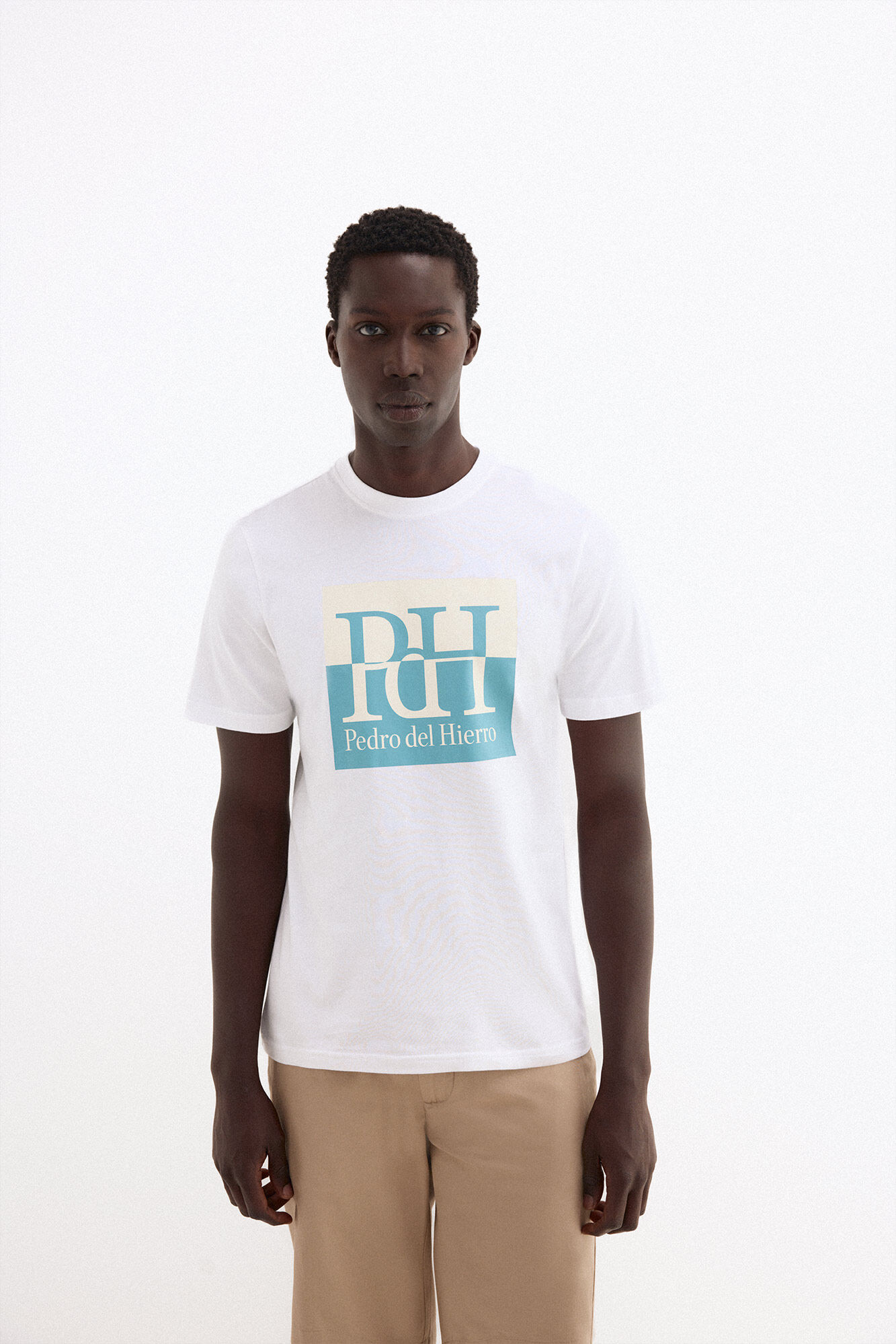 Pedro del Hierro Large logo T-shirt
