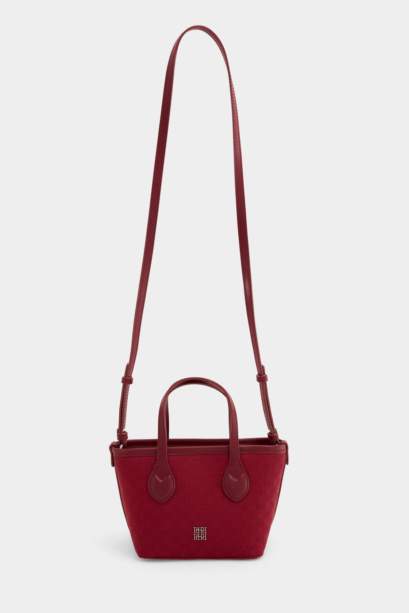 Pedro del Hierro Jacquard mini shopper bag