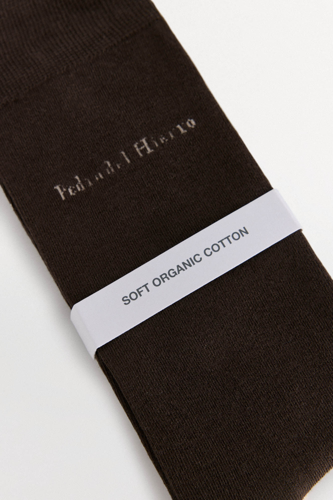 Pedro del Hierro Plain sports socks Brown