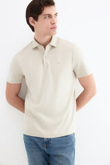 Pedro del Hierro Mercerized polo shirt Grey