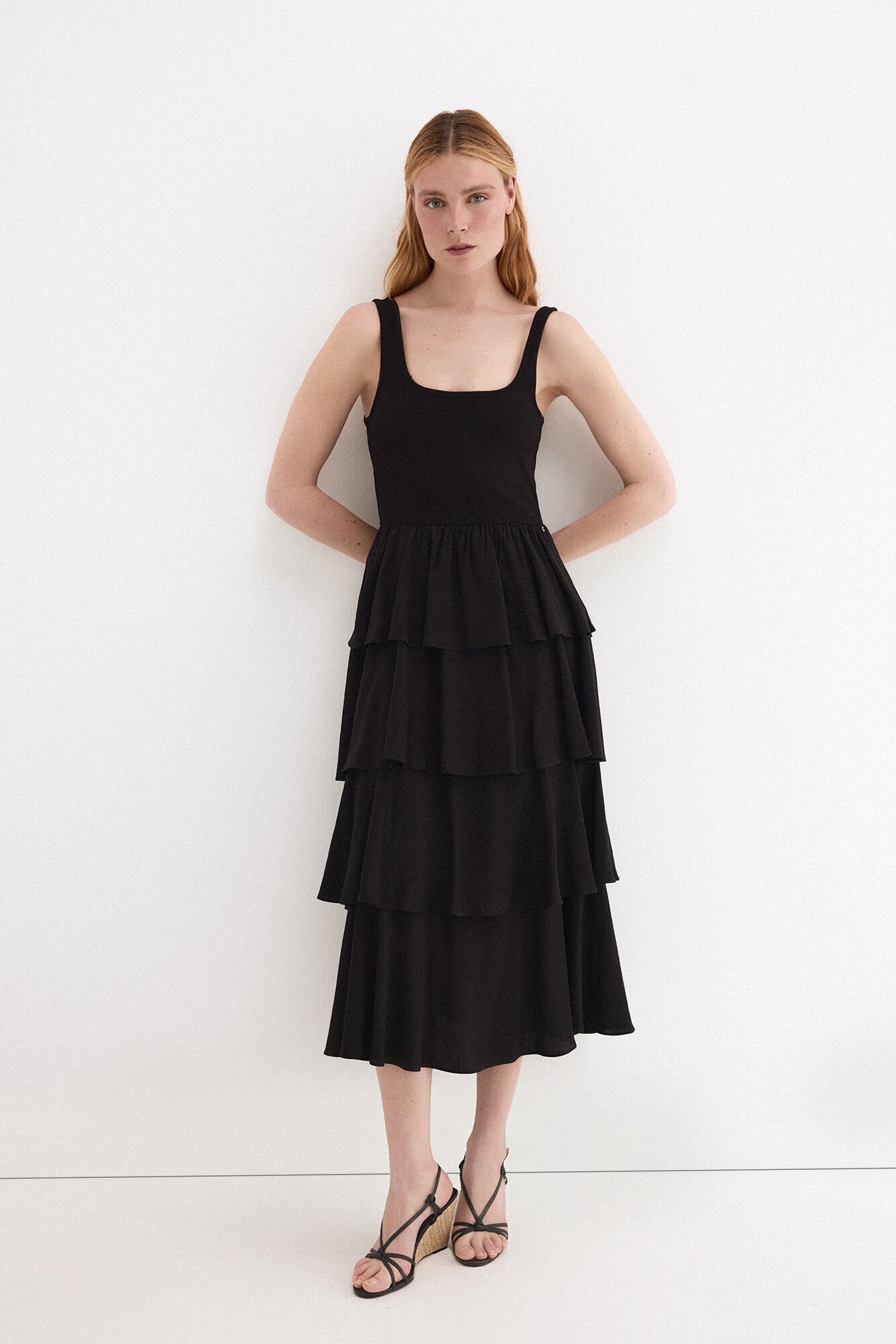 Pedro del Hierro Ballerina dress Black