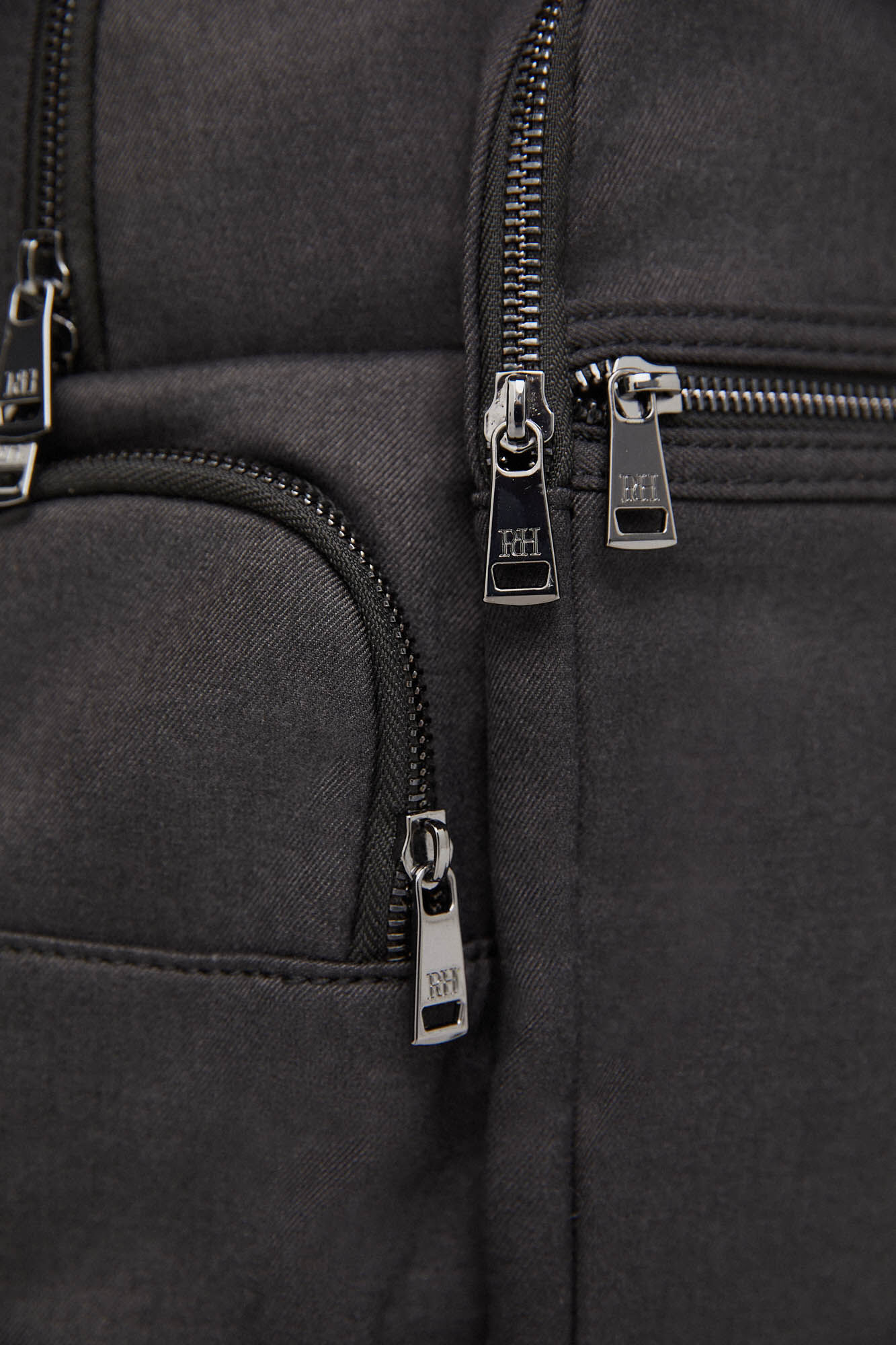 Pedro del Hierro Mochila tejido lisa Gris