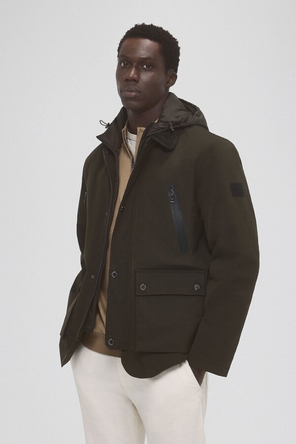 Parka Pedro Del Hierro Online Hombre Parka Larga Cazadora Ante