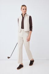 Pedro del Hierro Five-pocket trousers Ecru