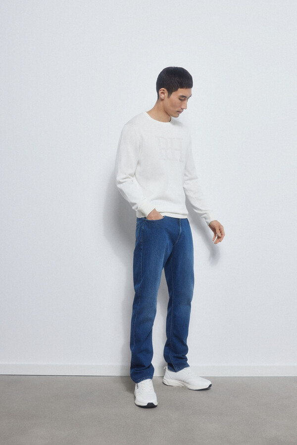 Pedro del Hierro Jeans premium flex suave regular fit Azul