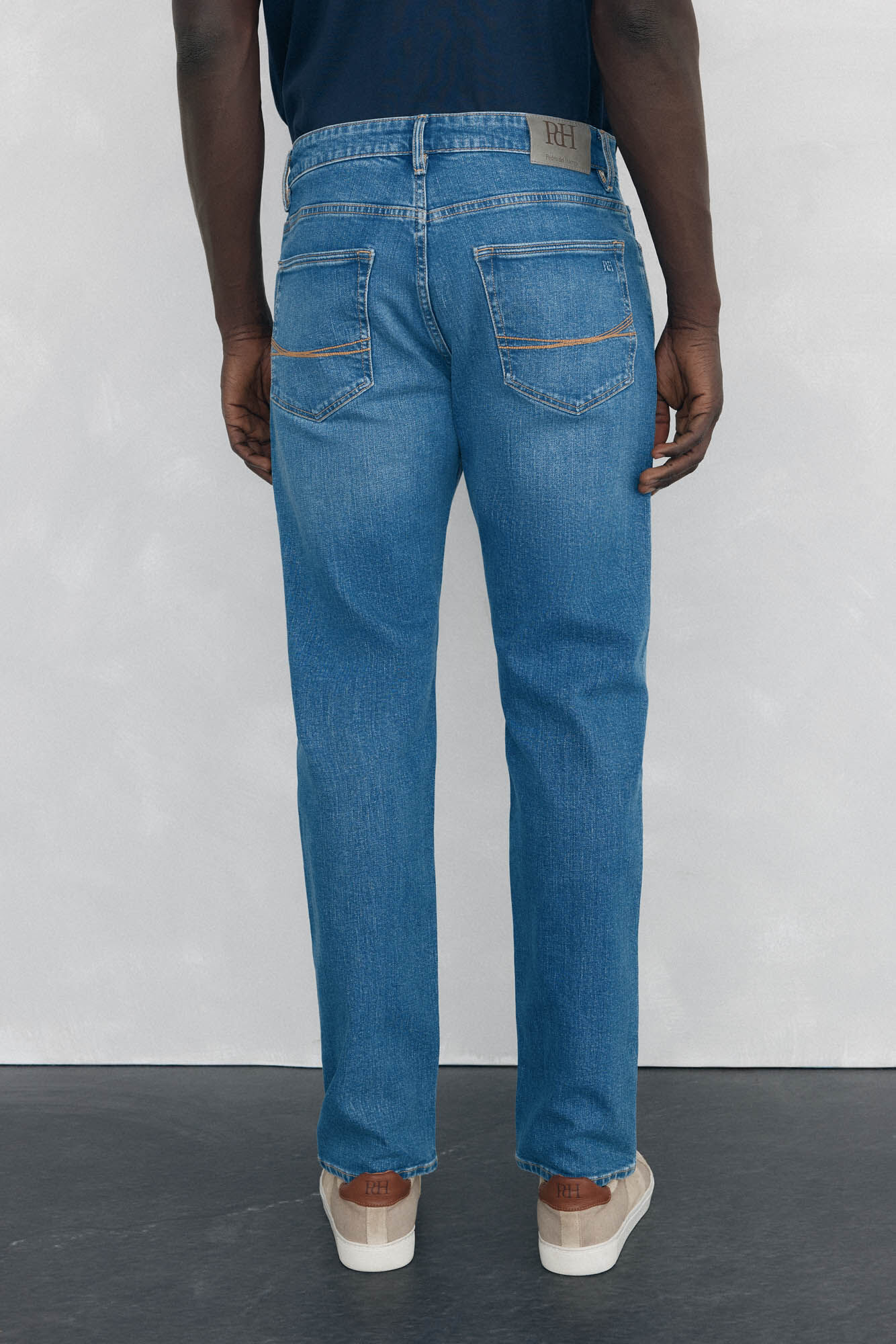 Pedro del Hierro Pantal&oacute;n vaquero regular fit Azul
