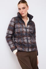 Pedro del Hierro Parka estampada reversible Gris