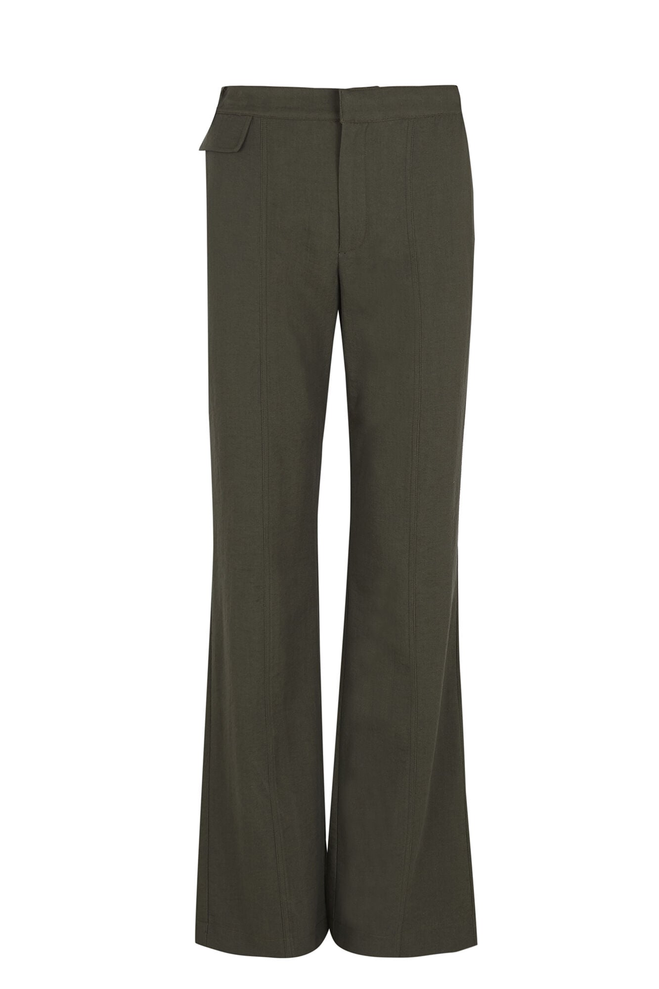 Pedro del Hierro Straight trousers Green