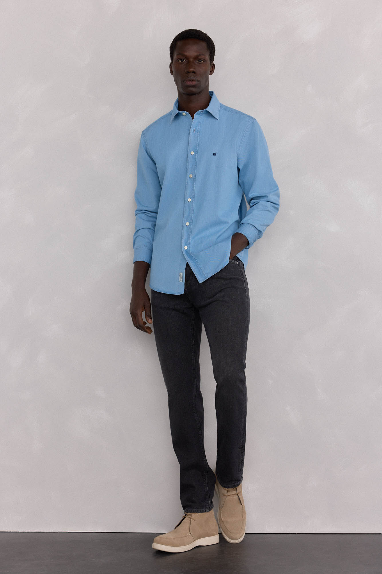 Pedro del Hierro Slim fit jeans Grey