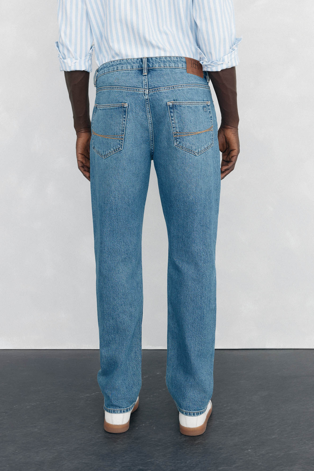 Pedro del Hierro Pantal&oacute;n vaquero regular fit Azul