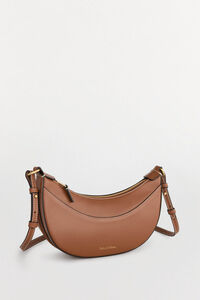 Pedro del Hierro Oval leather crossbody bag