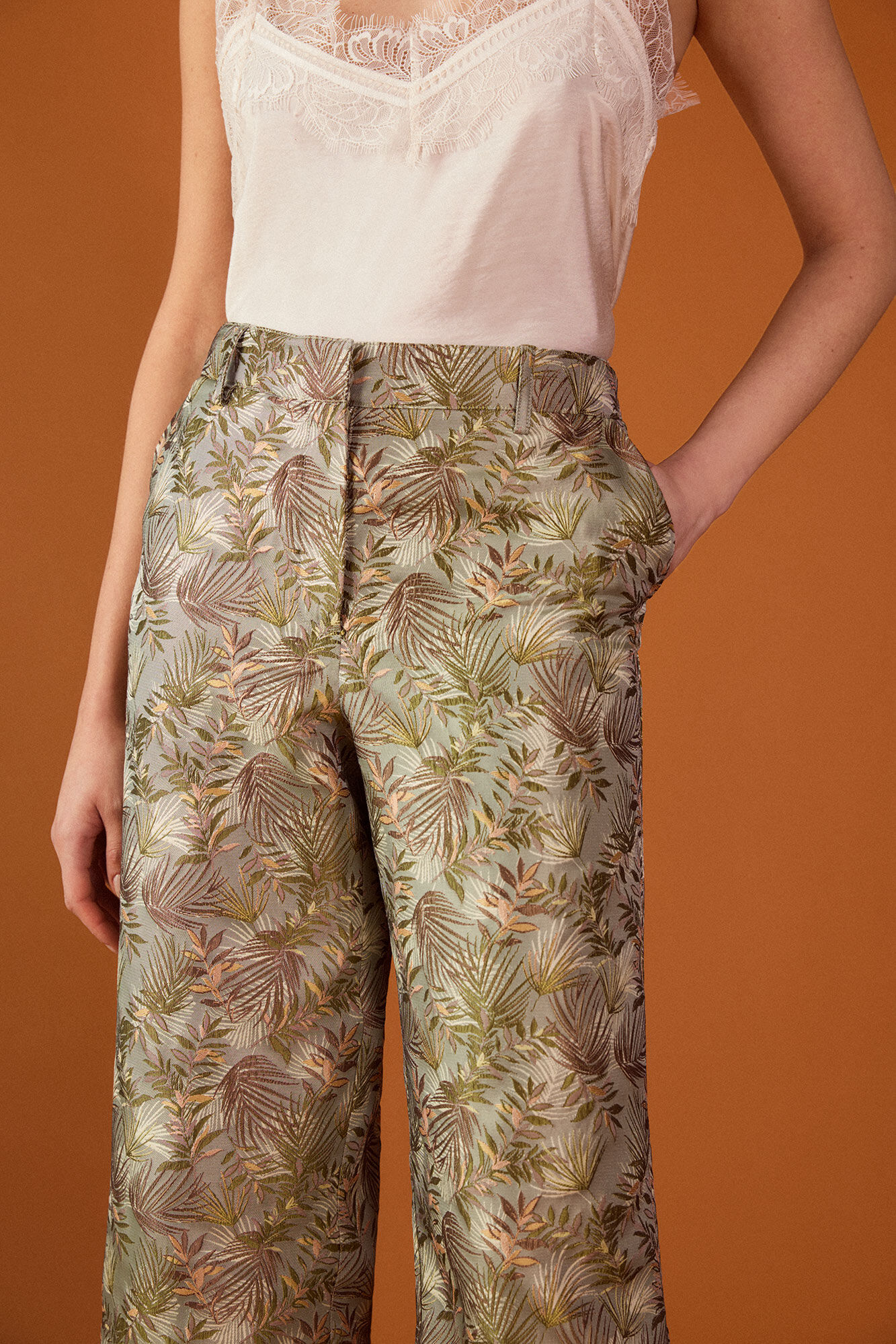 TFP by Tamara Falc&oacute; Cal&ccedil;as jacquard Verde