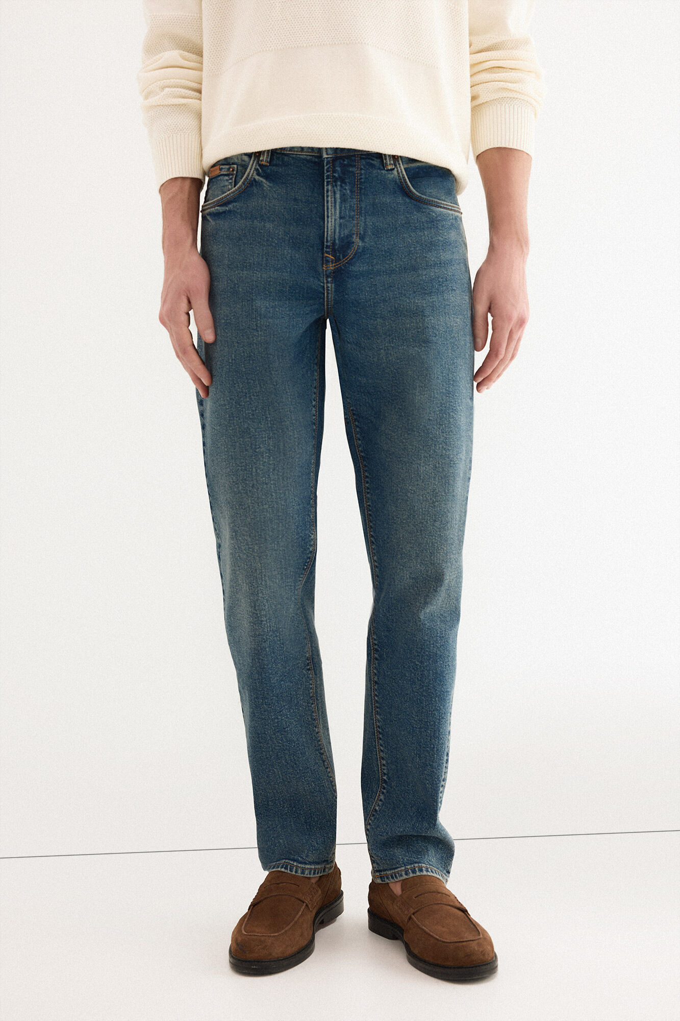 Pedro del Hierro Pantal&oacute;n vaquero premium flex regular