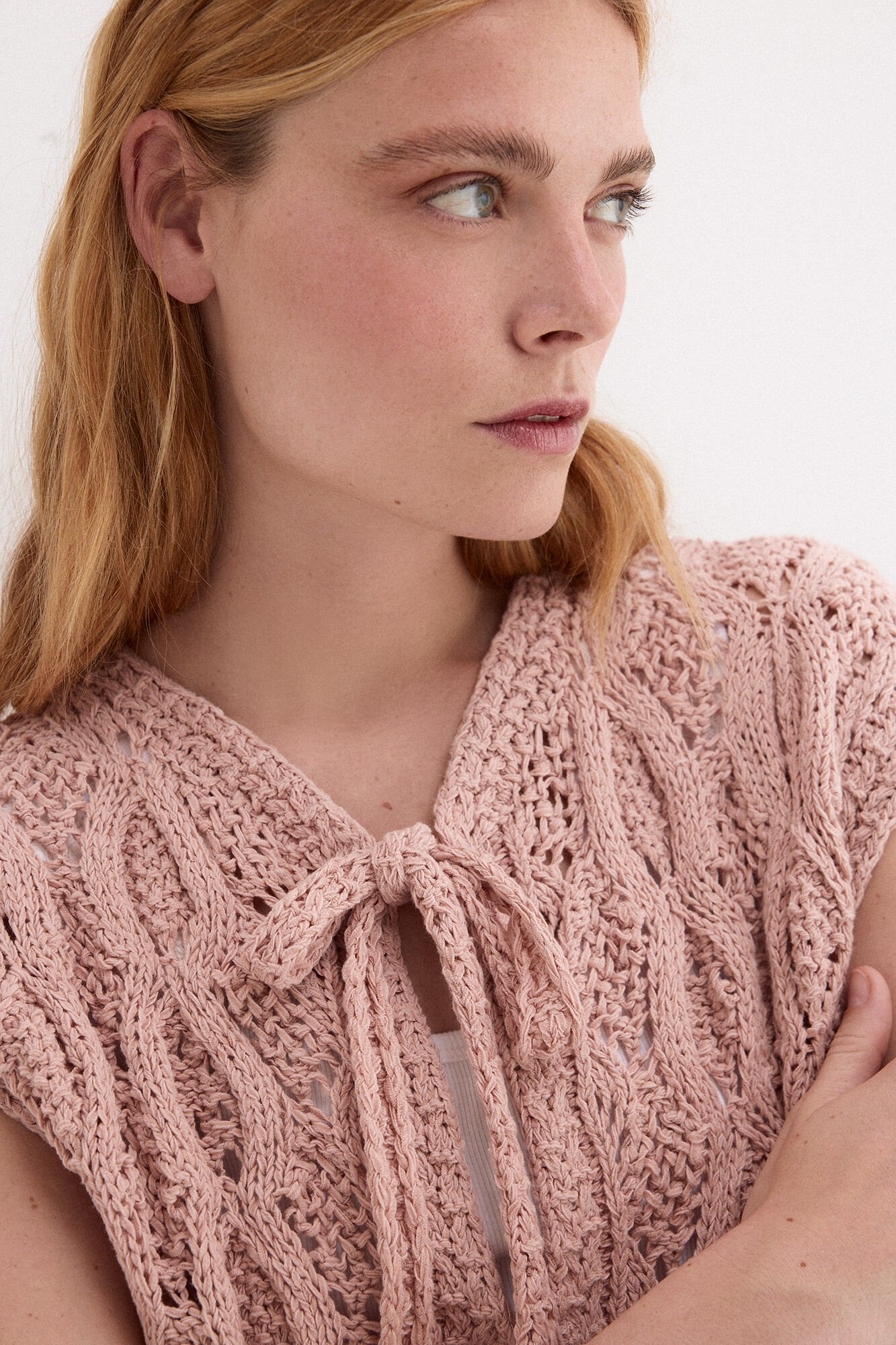 Pedro del Hierro Openwork fantasy structure gilet