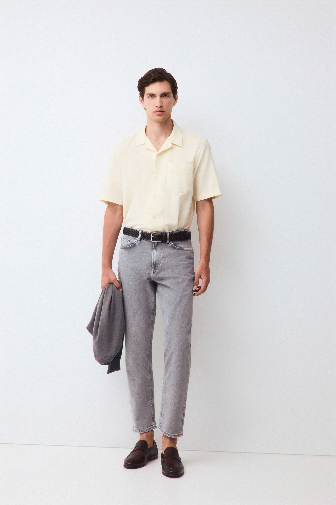 Pedro del Hierro Tapered fit jeans Grey