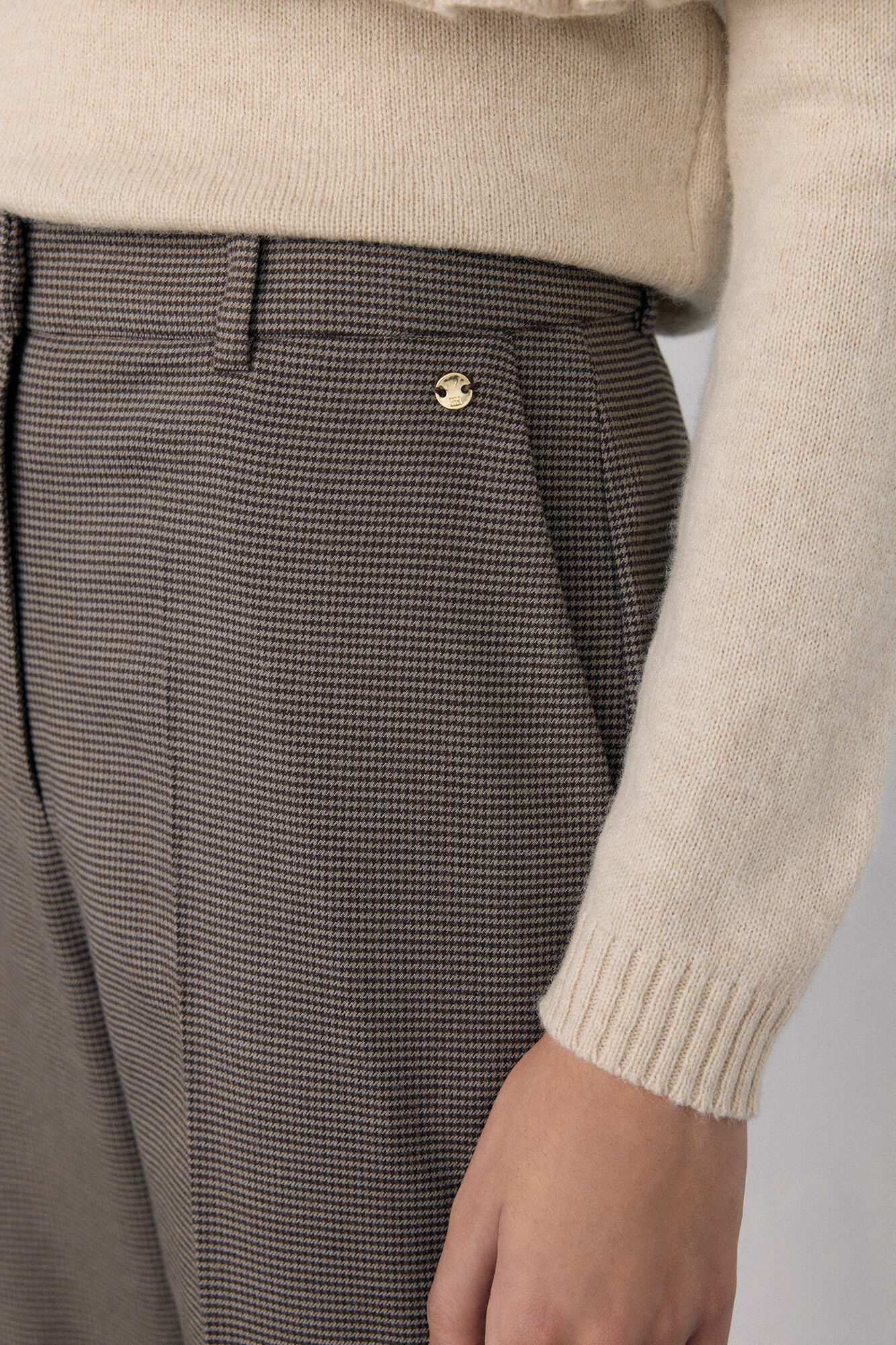 Pedro del Hierro Cal&ccedil;as flare Marrom