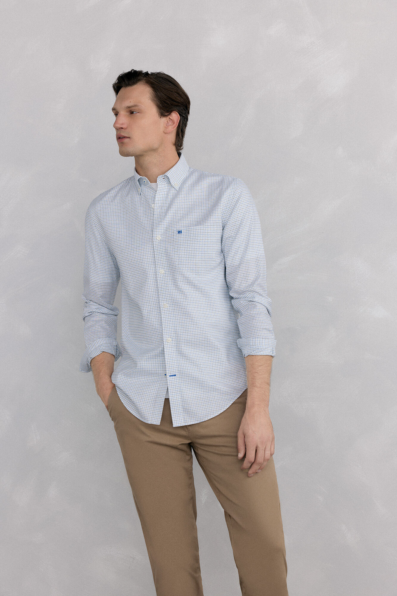 Pedro del Hierro Casual shirt Blue