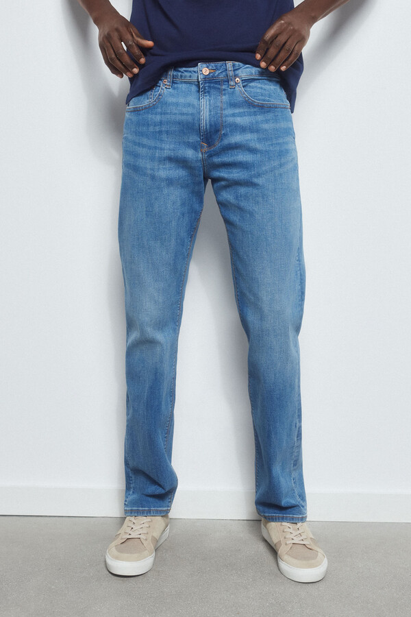 Pedro del Hierro Jeans premium flex leve regular fit Azul