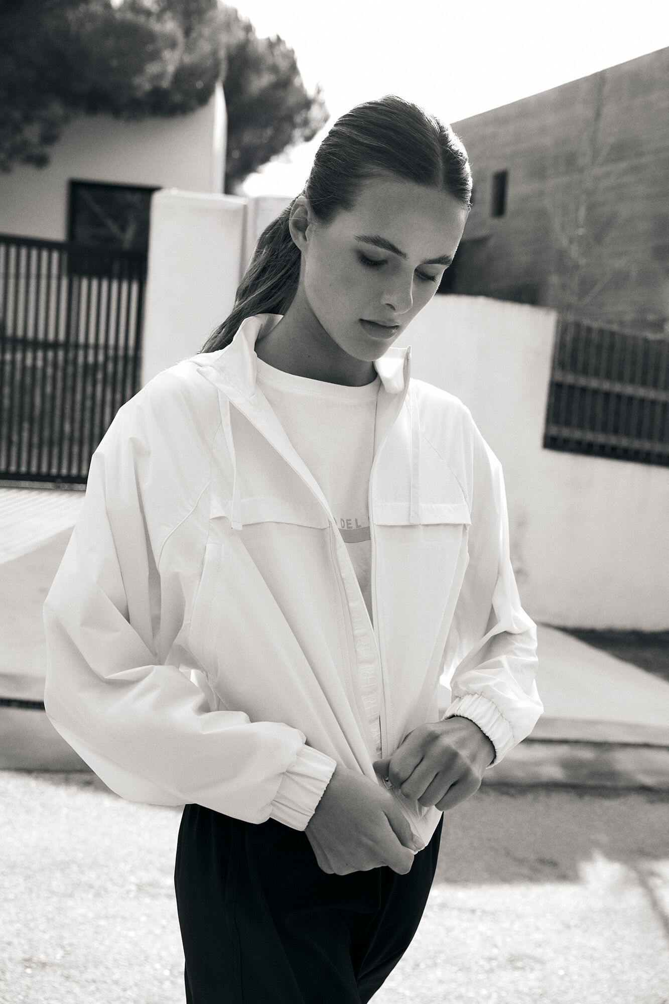 Pedro del Hierro Short hooded parka